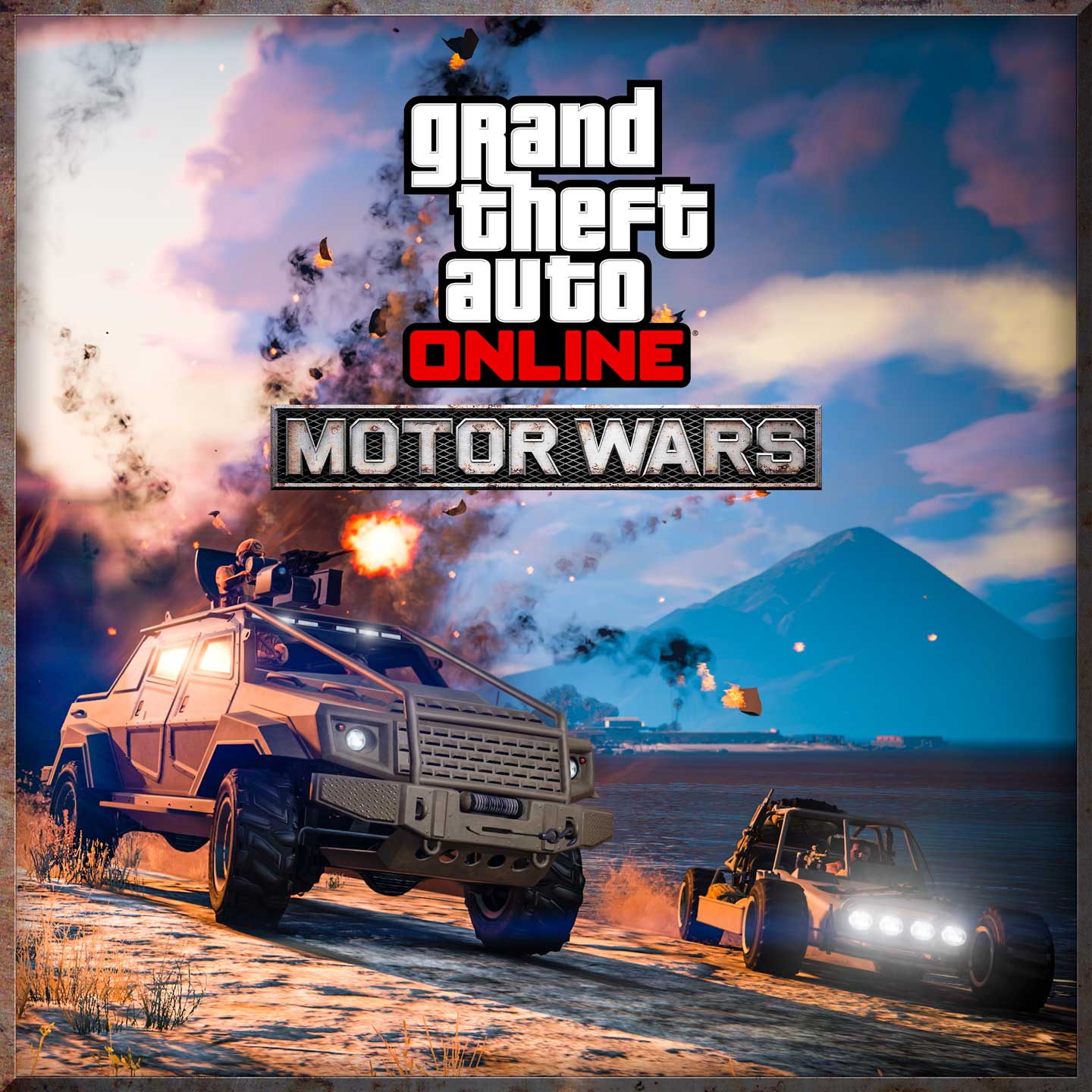 GTA 在线模式载具战争艺术作品和标志