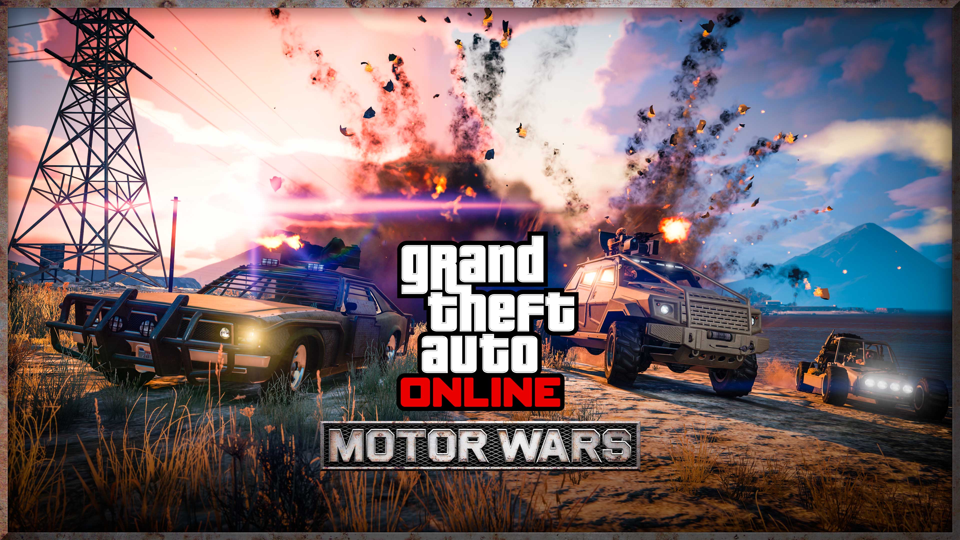GTA 在线模式载具战争艺术作品和标志