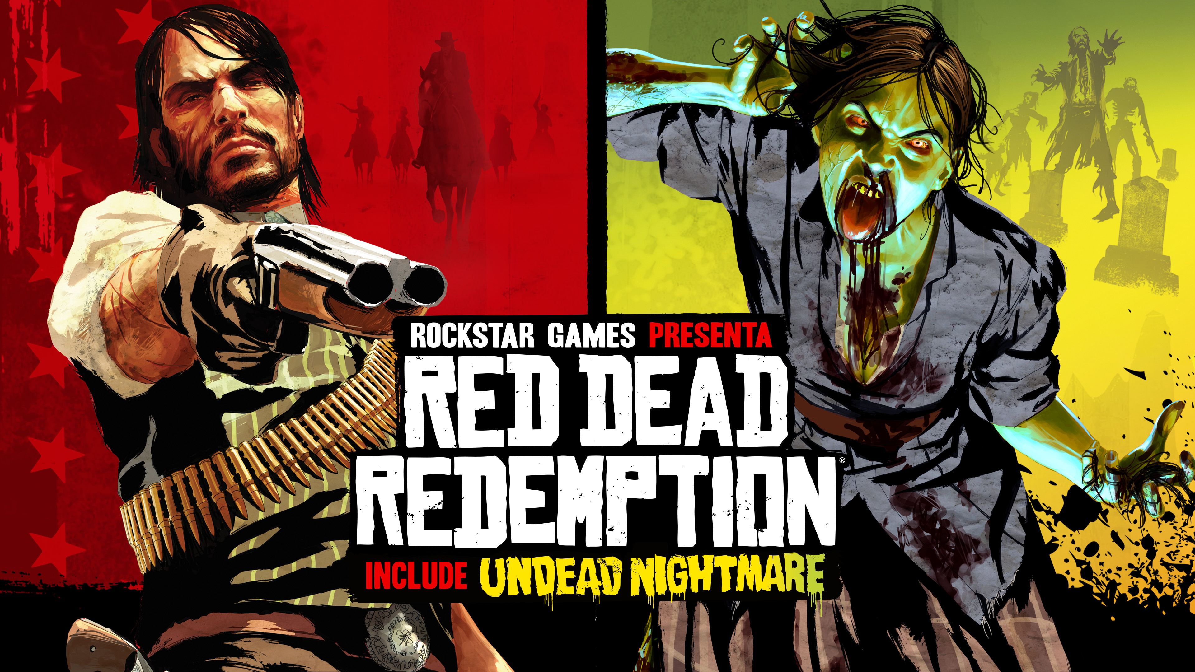 Red Dead Redemption 和《不死梦魇》艺术作品与标志