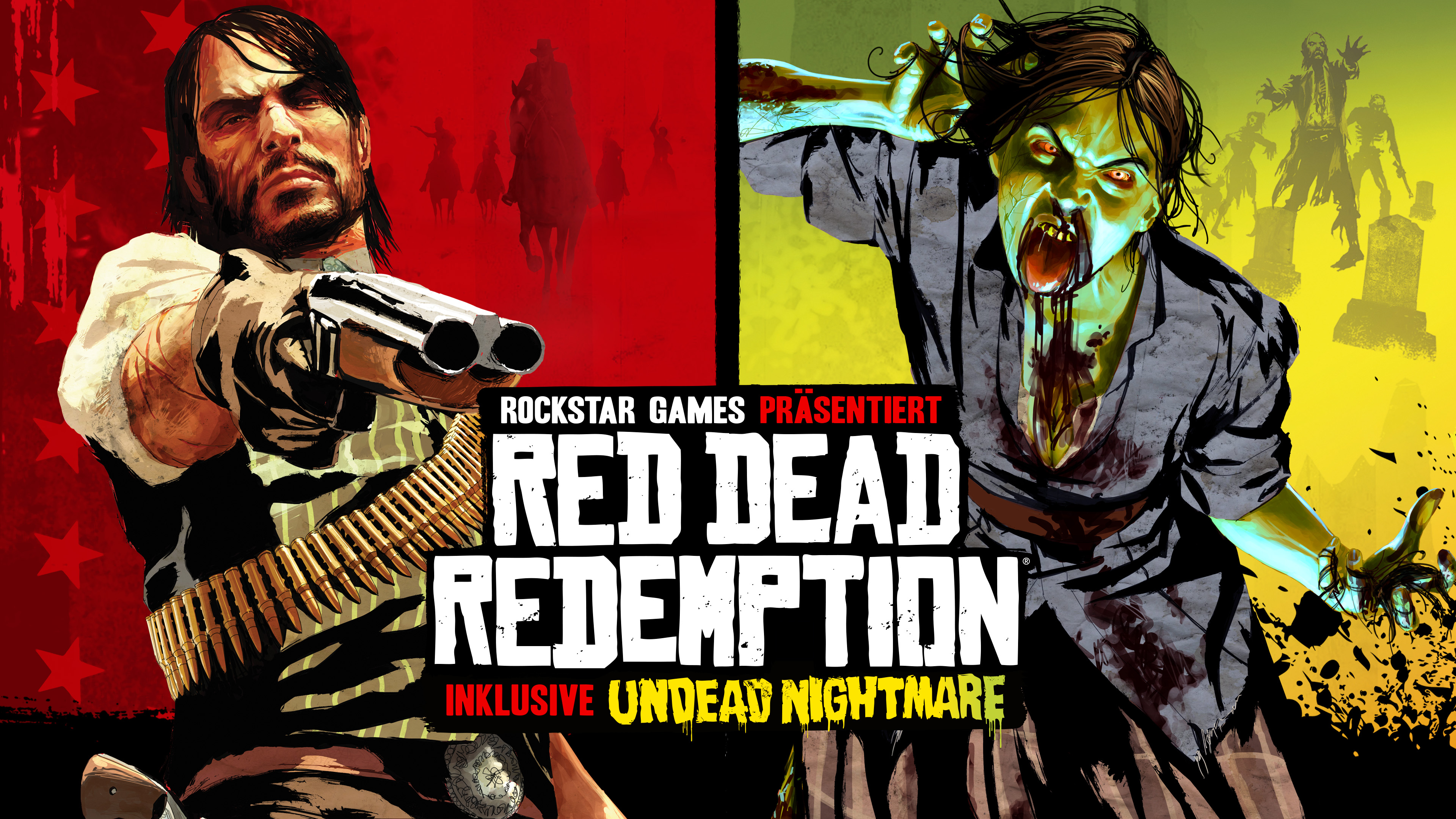Red Dead Redemption 和《不死梦魇》艺术作品与标志