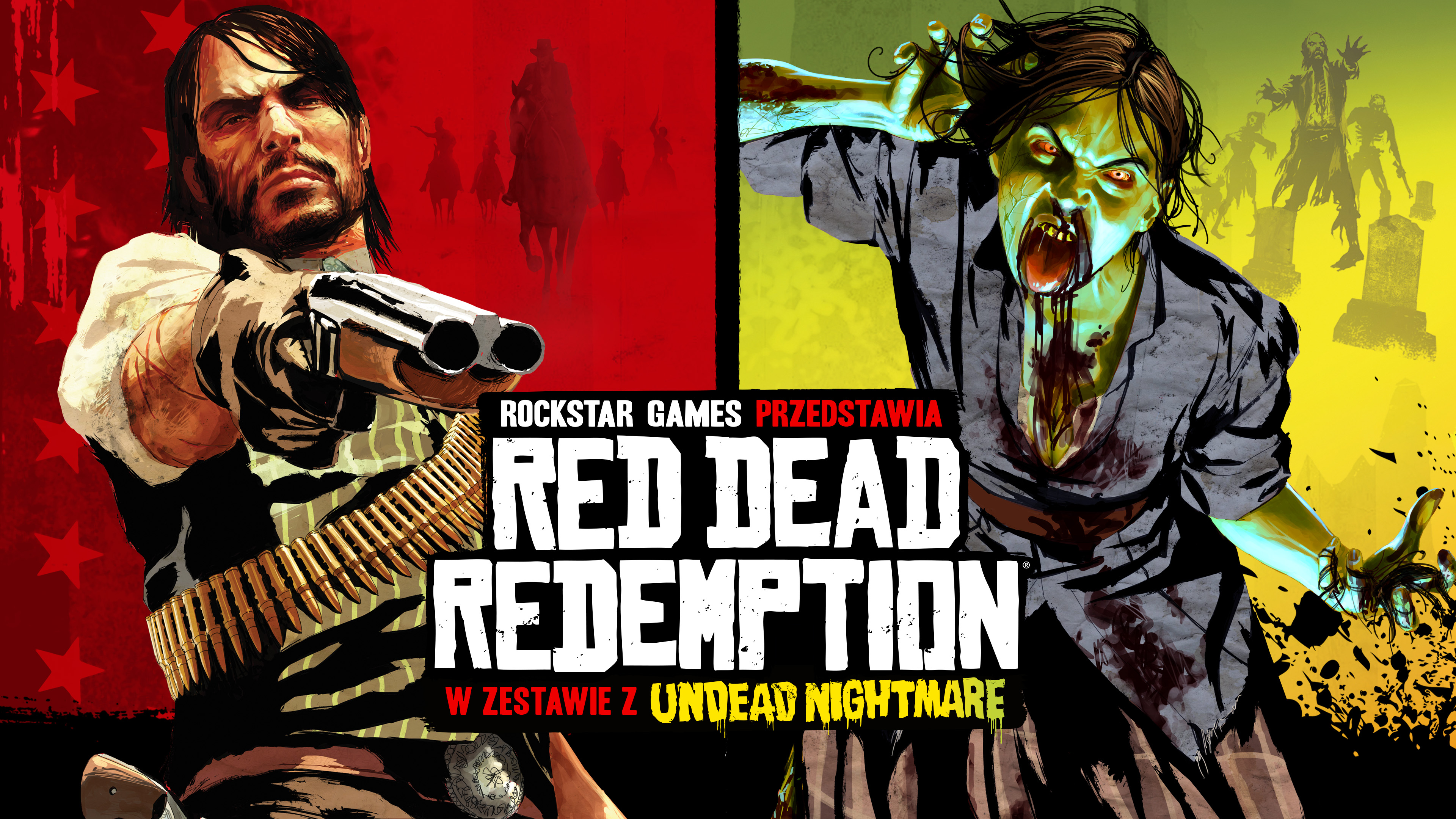 Red Dead Redemption 和《不死梦魇》艺术作品与标志