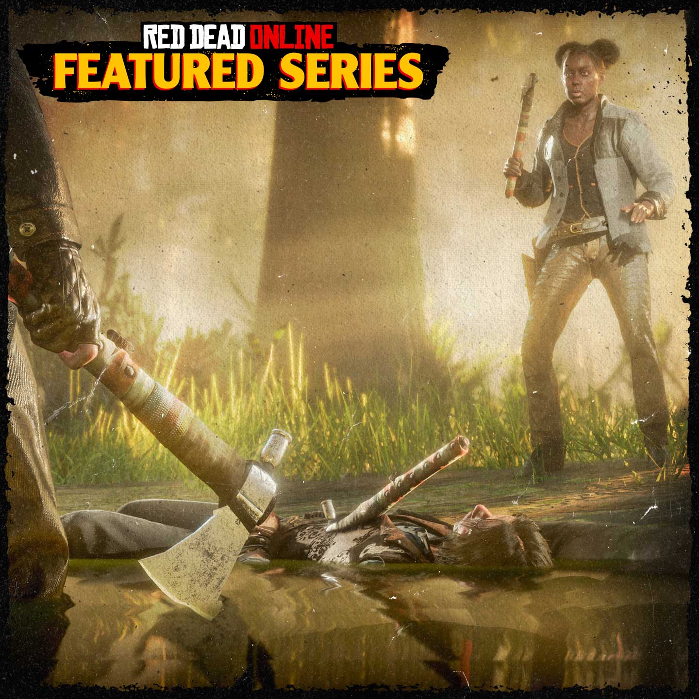 Red Dead 在线模式精选系列赛的海报