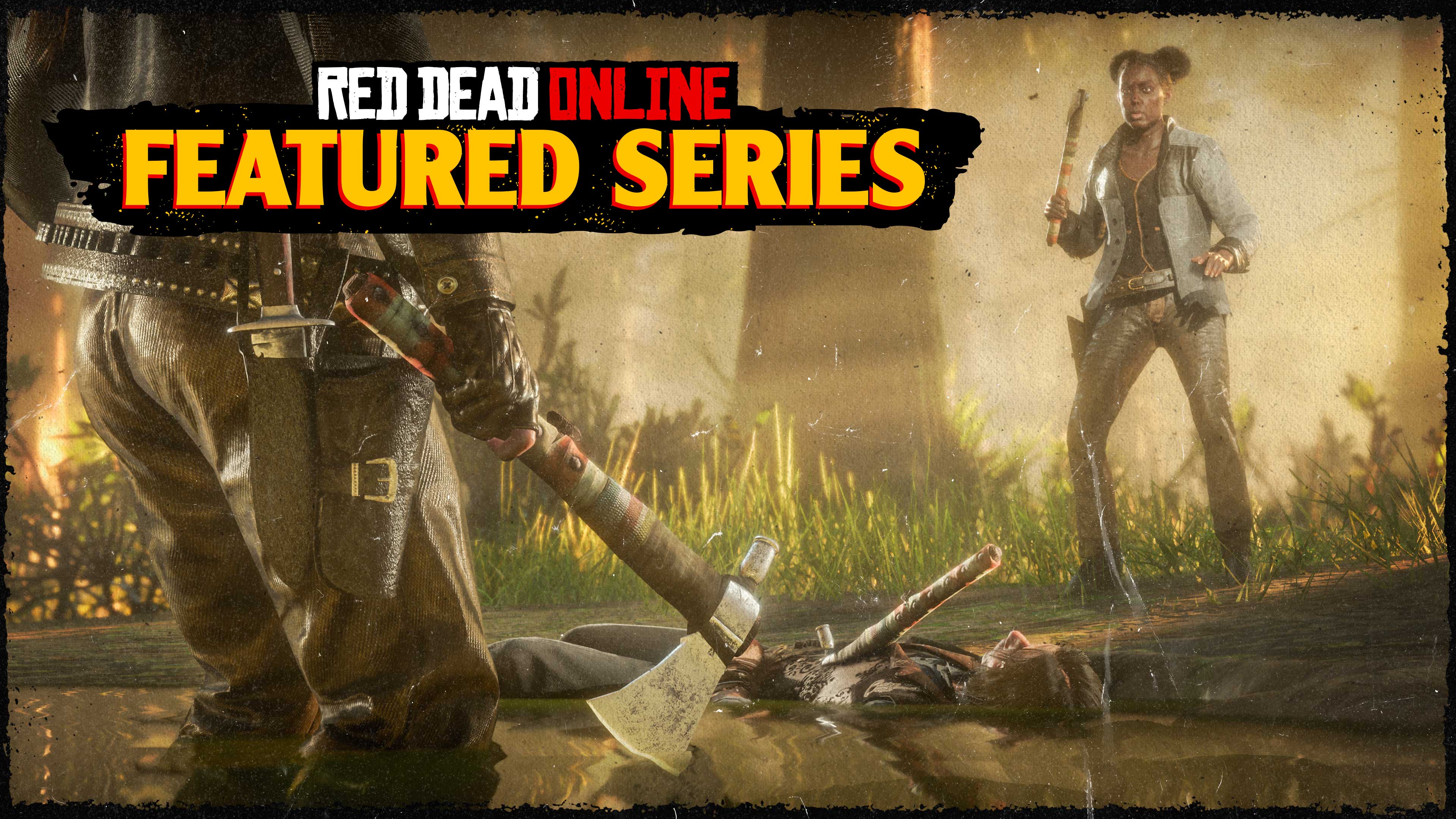 Red Dead 在线模式精选系列赛的海报