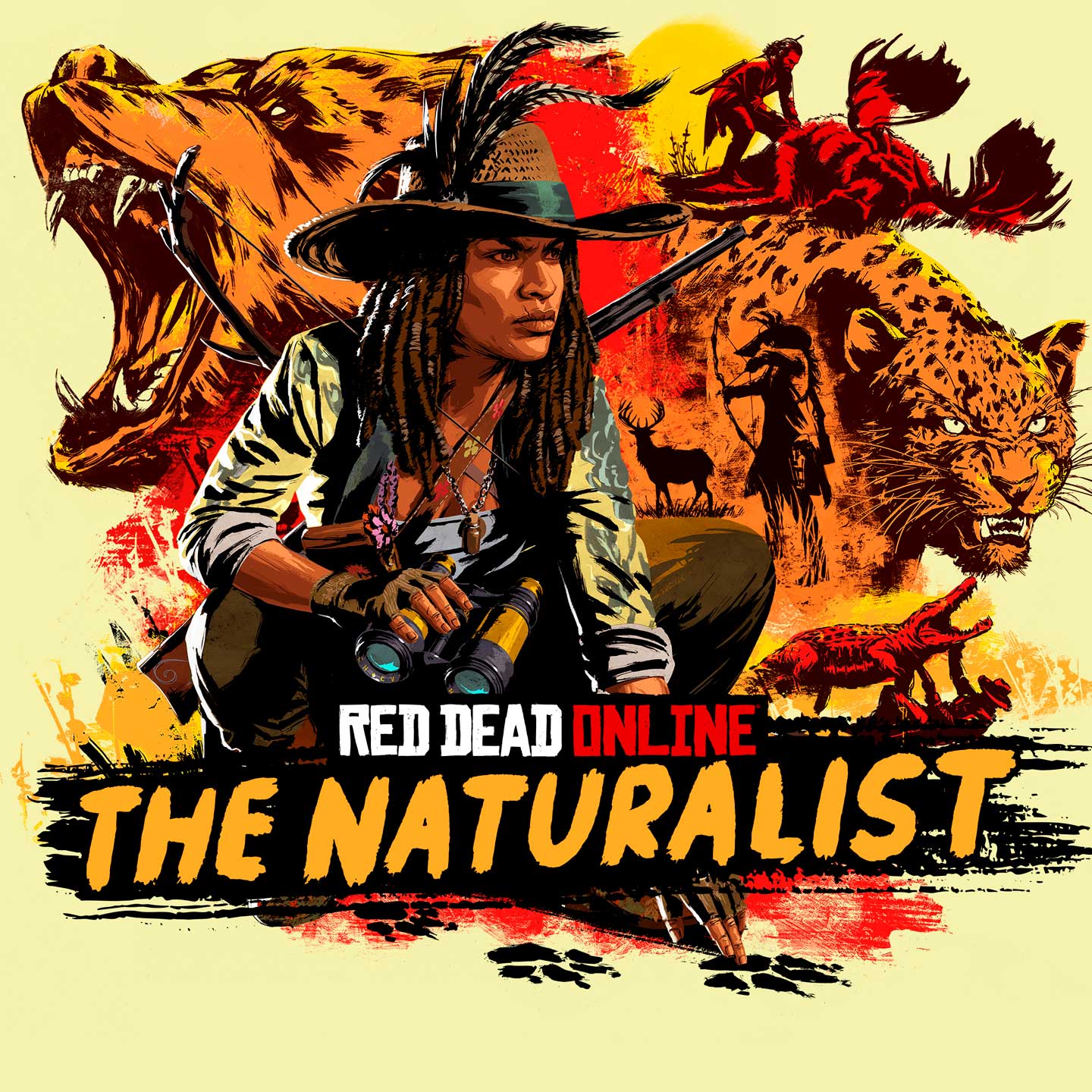 Red Dead 在线模式博物学家奖励的海报