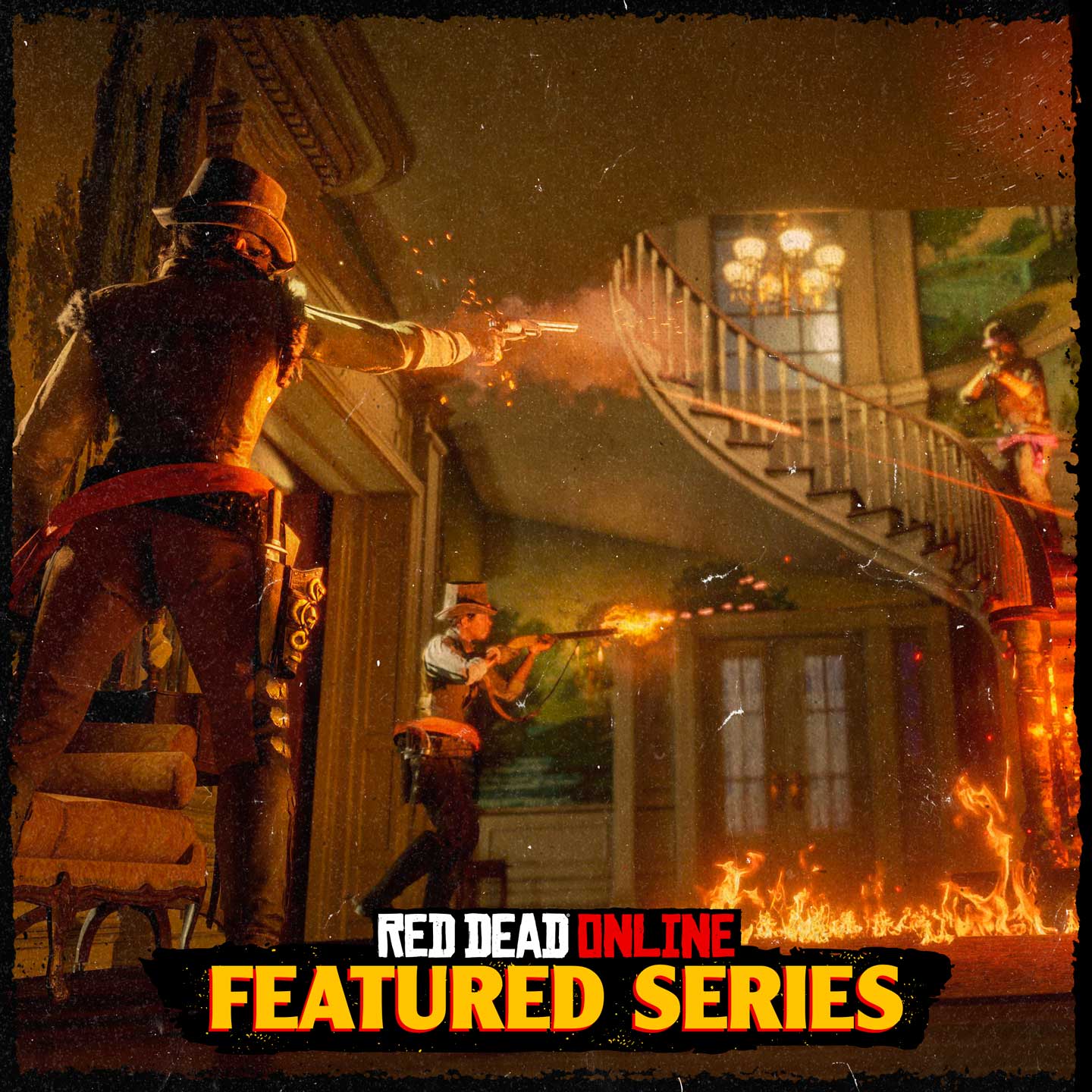 Red Dead 在线模式精选系列赛的海报