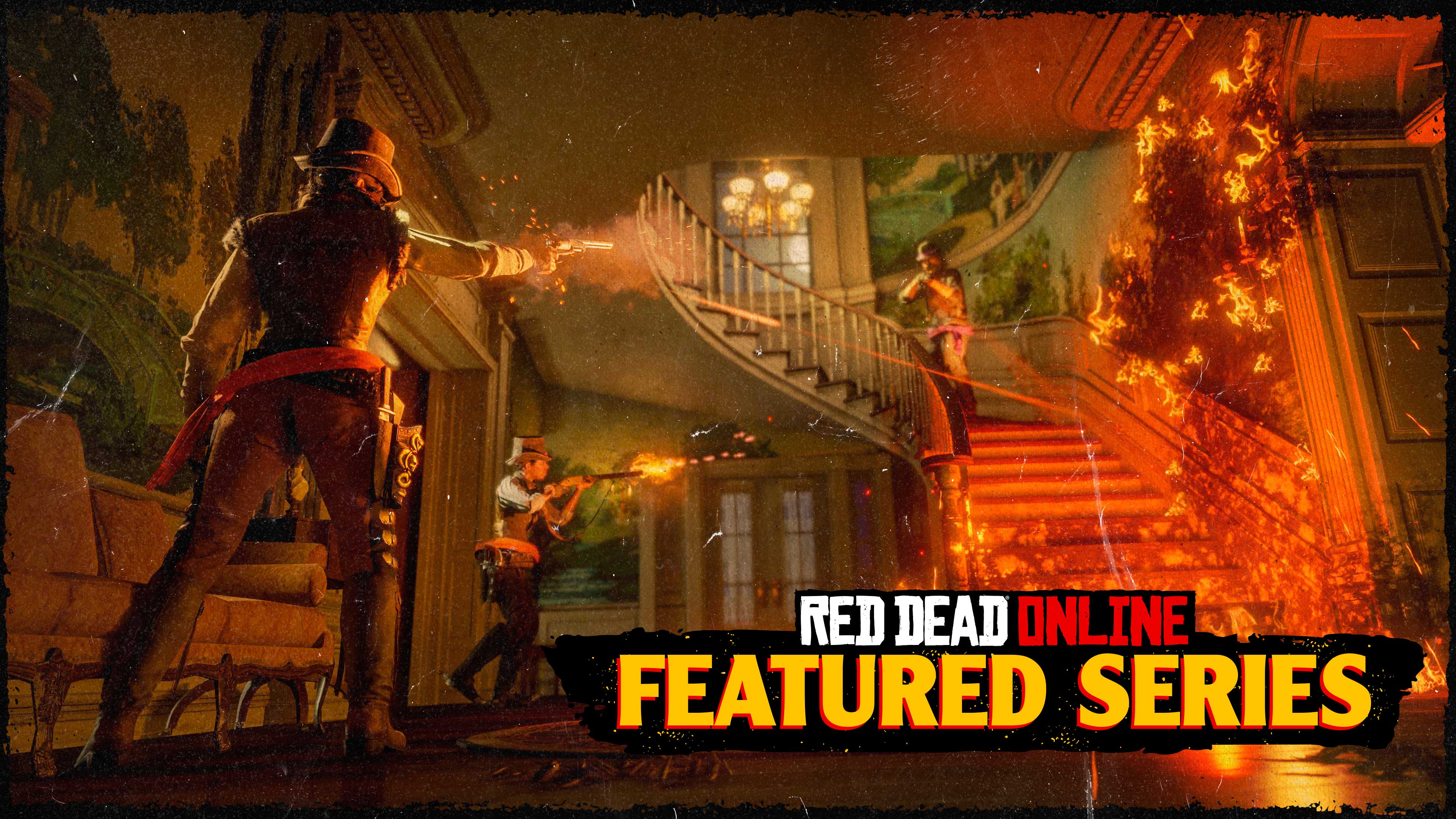 Red Dead 在线模式精选系列赛的海报