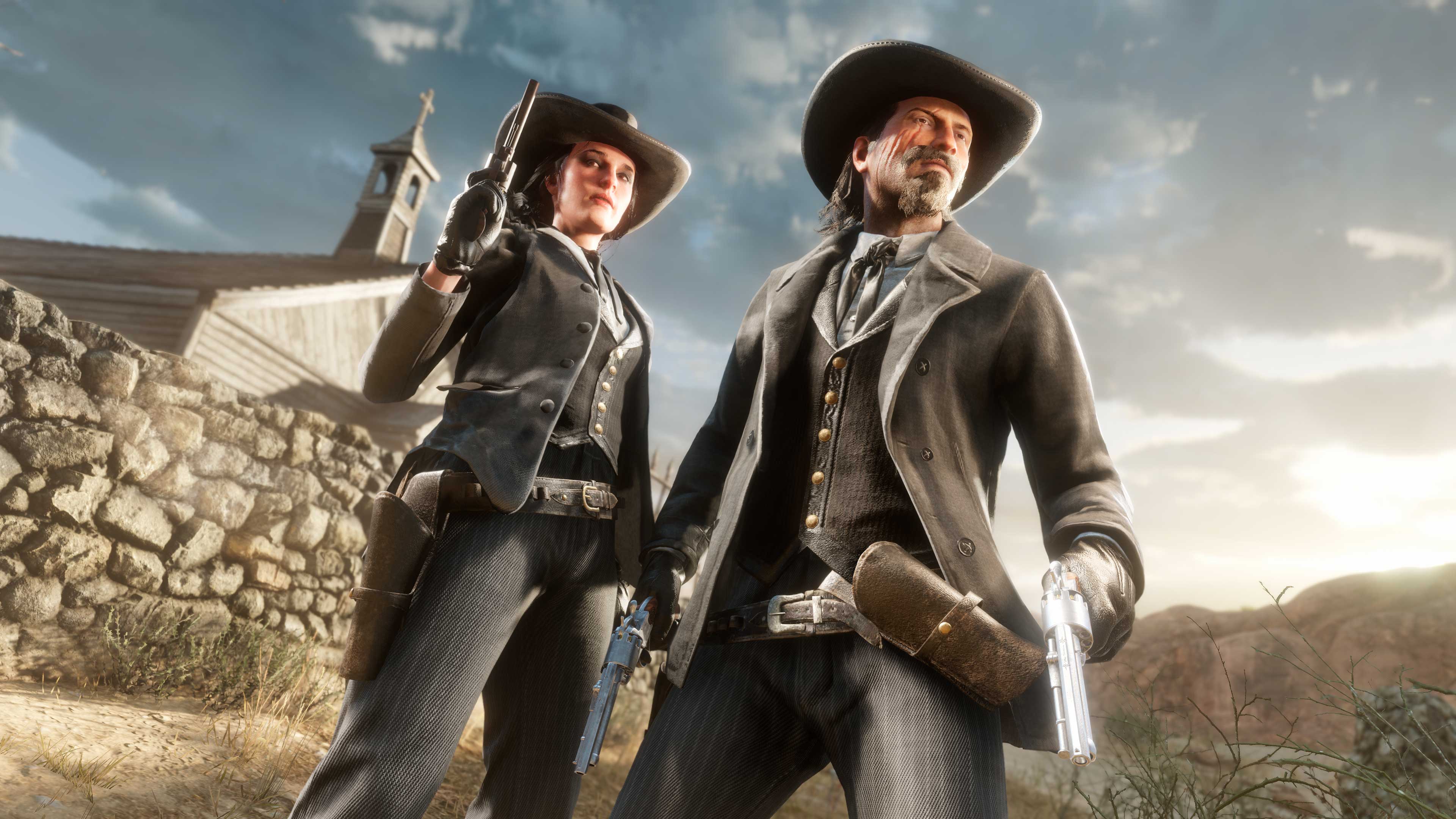 Red Dead 在线模式角色穿着 EinsamerWolf2000 灵感来自于社区装束的图片