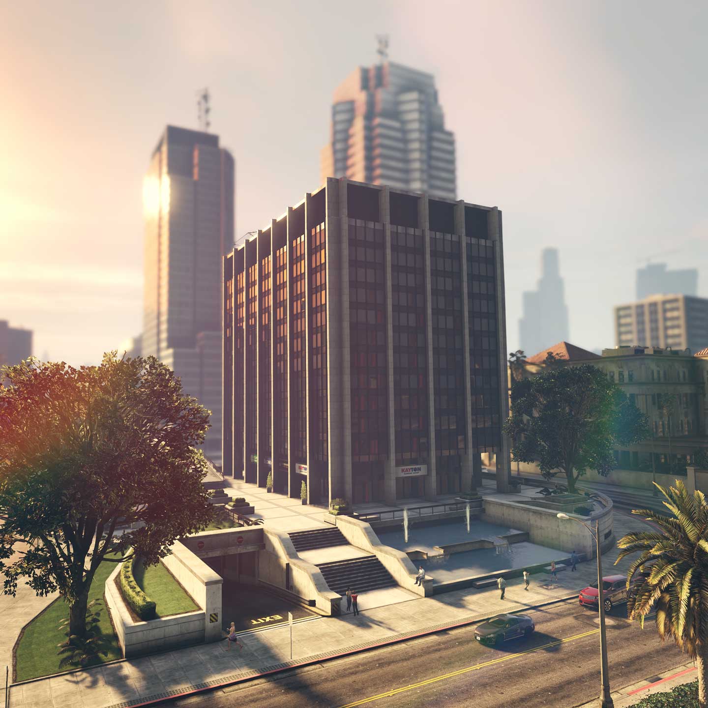 screenshot of Rockford Hills Agency building in GTA Online