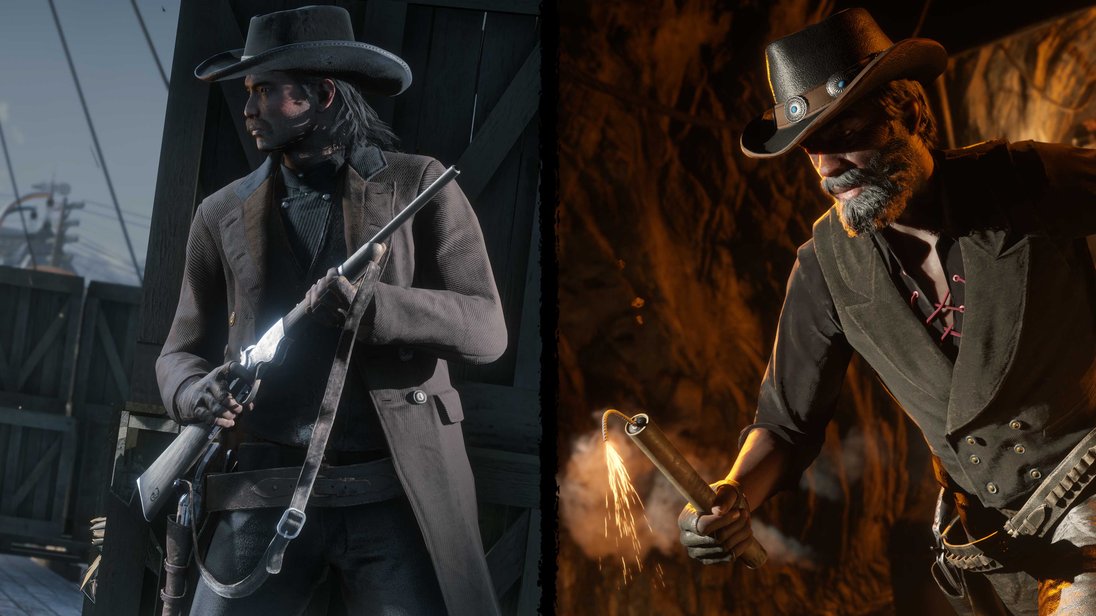 Red Dead 在线模式角色的图片