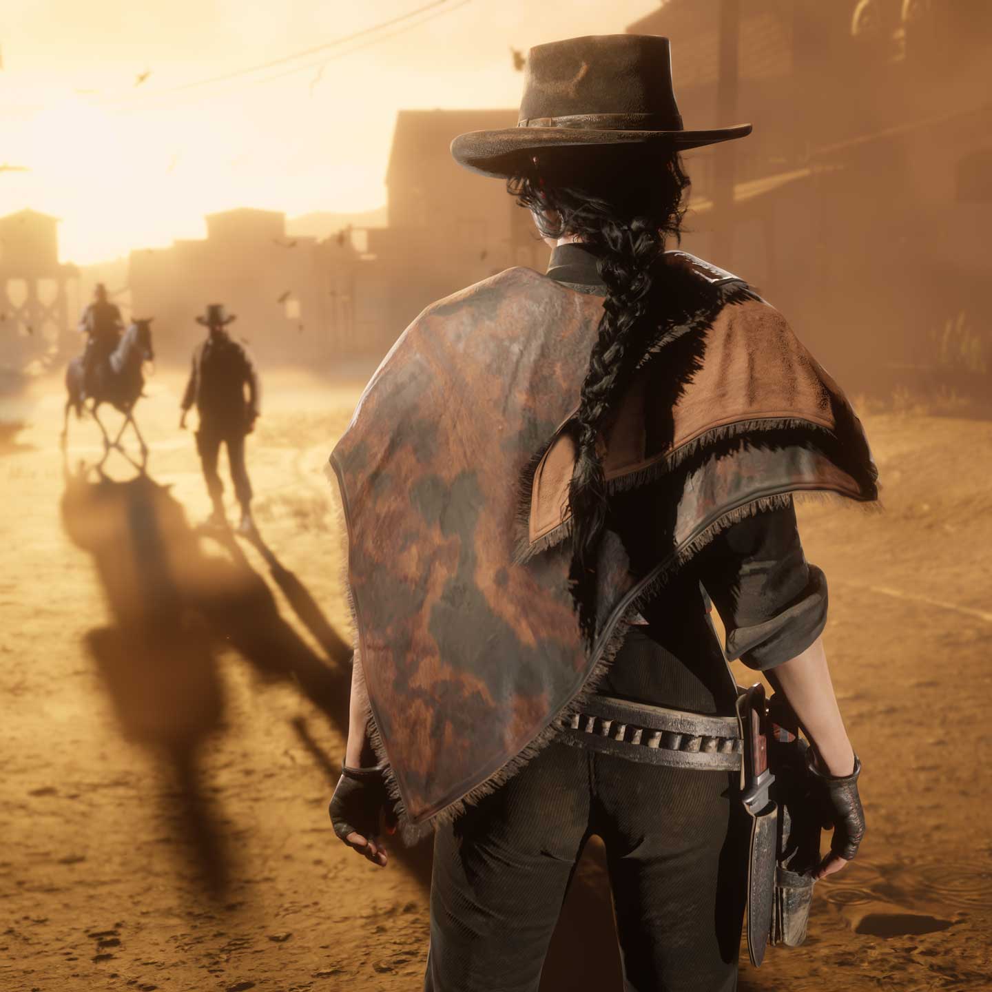screenshot of Red Dead Online character