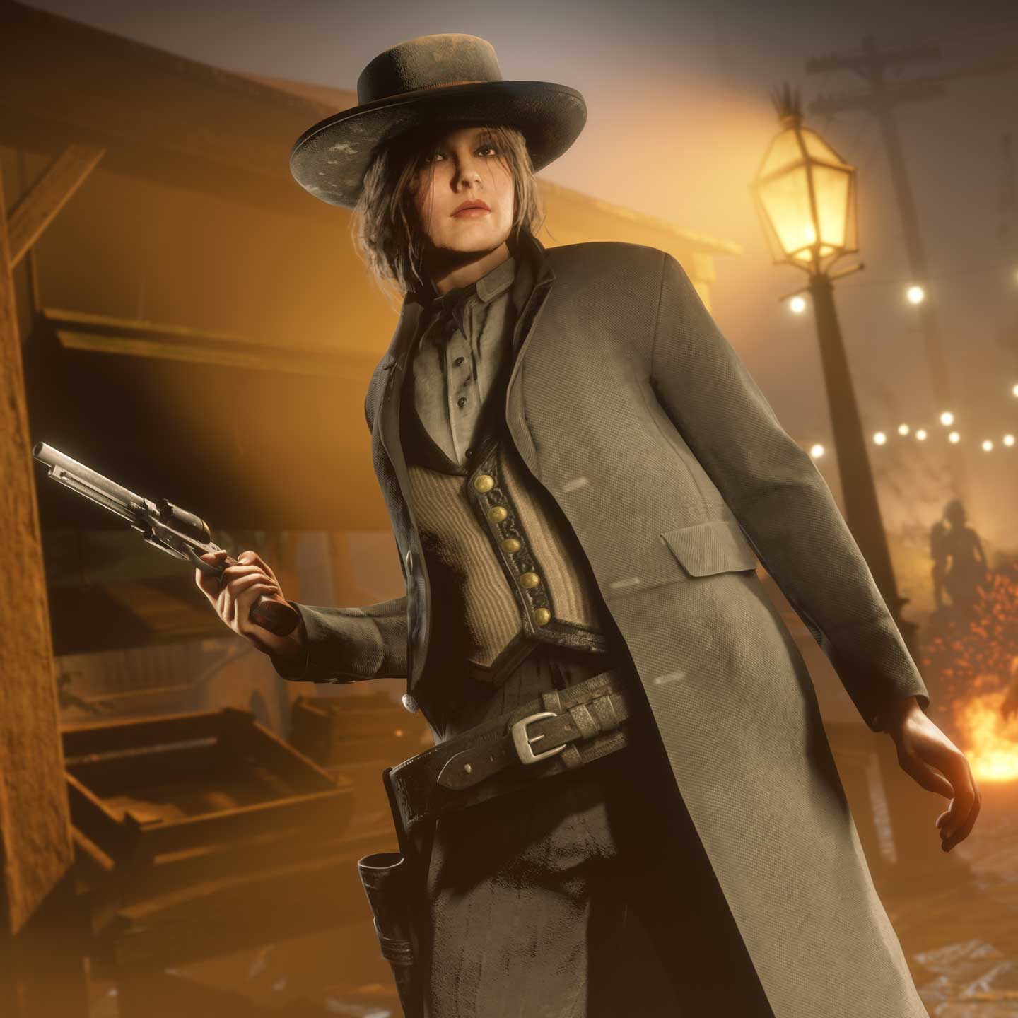 Red Dead 在线模式角色的图片
