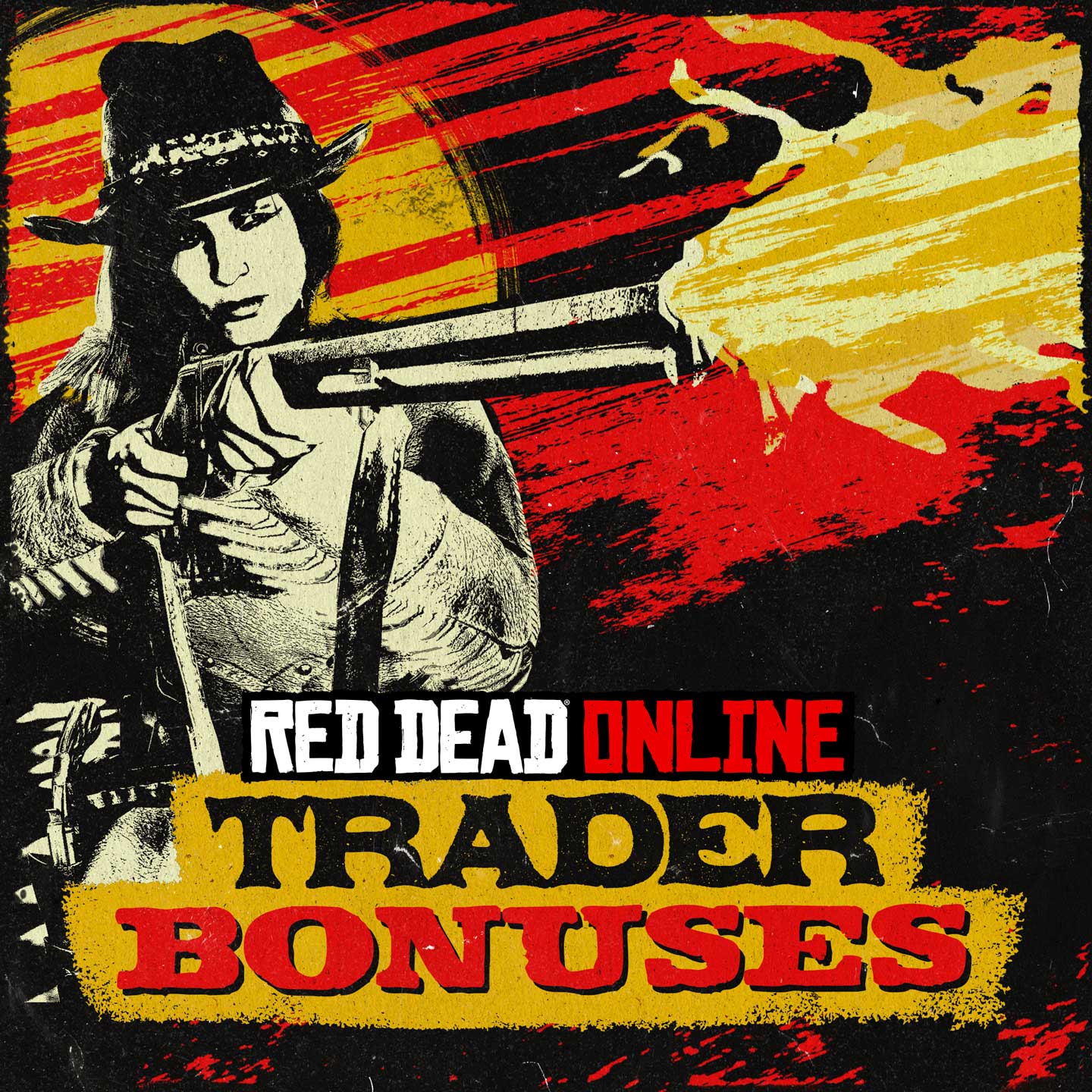 Red Dead 在线模式商贩福利的海报
