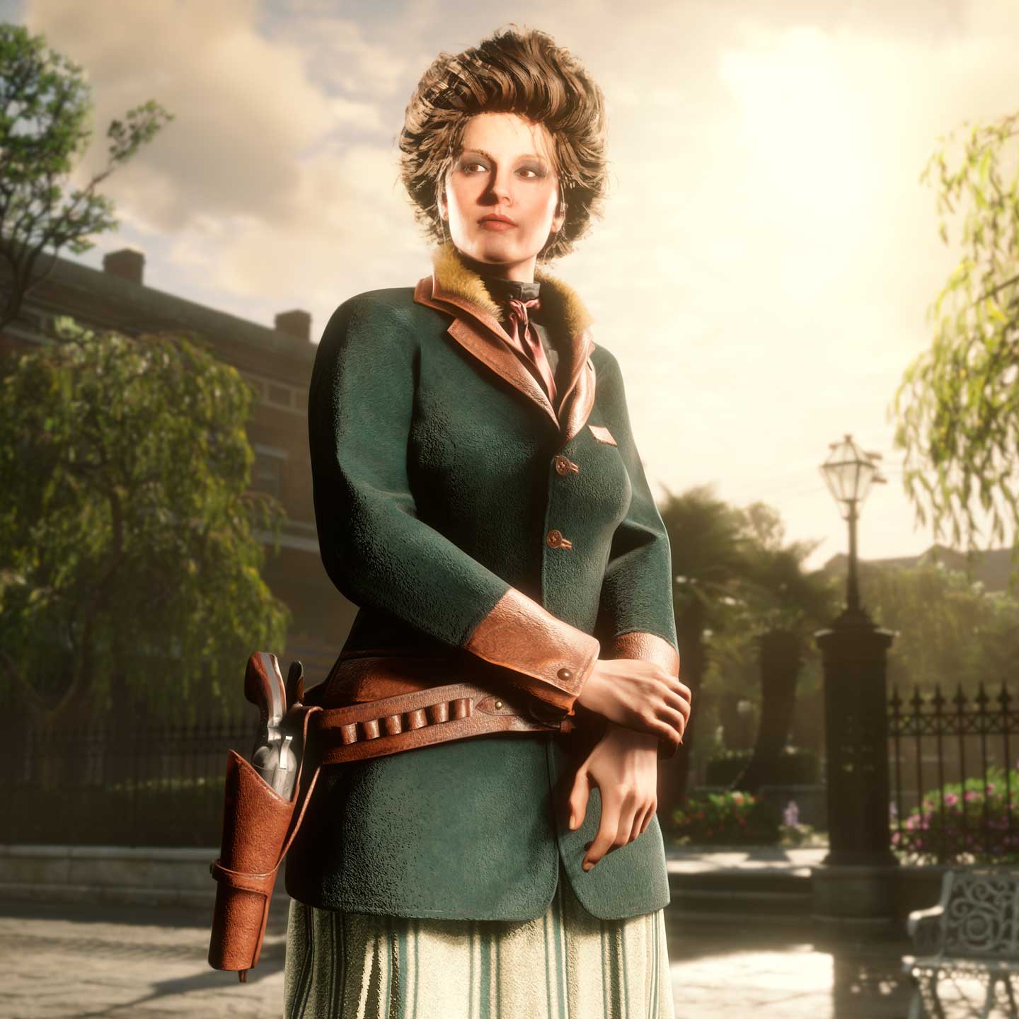 Red Dead 在线模式角色的图片
