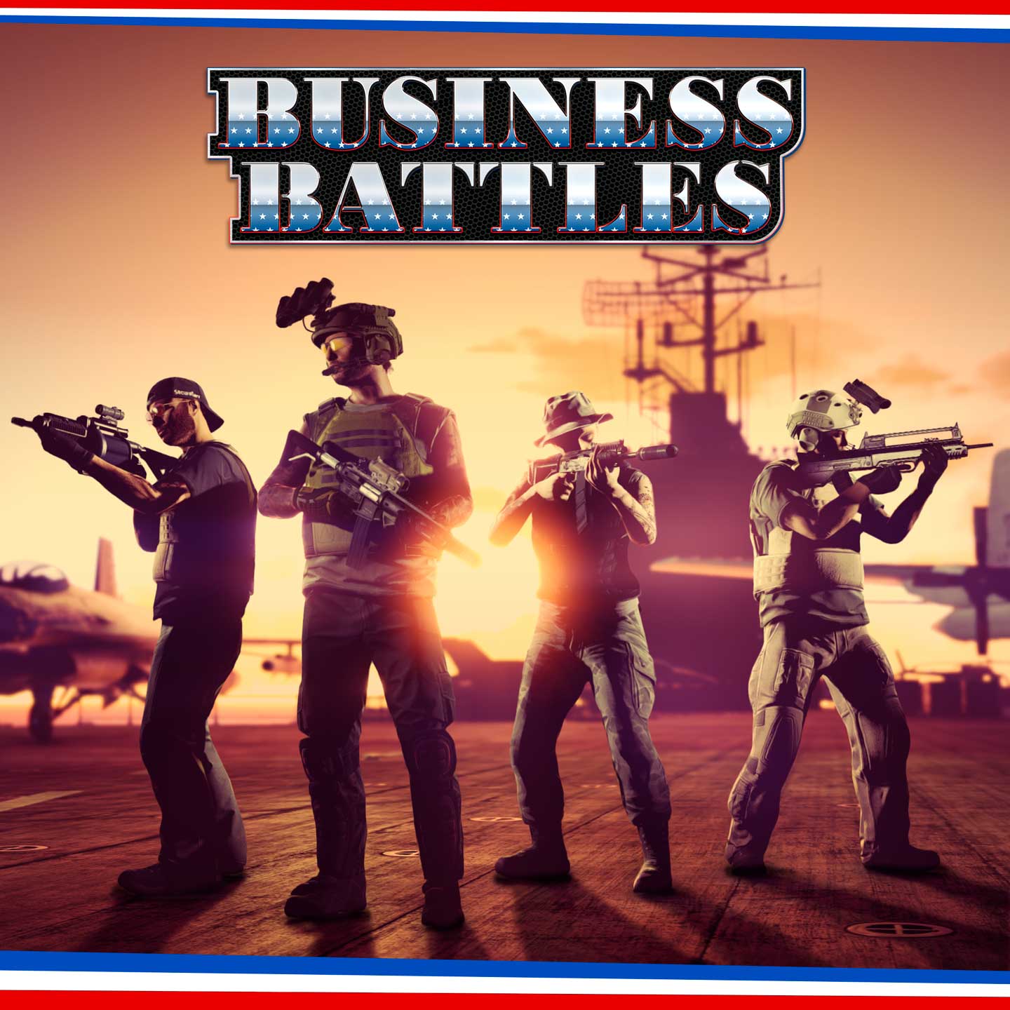 GTA 在线模式角色和商战任务标志的图片