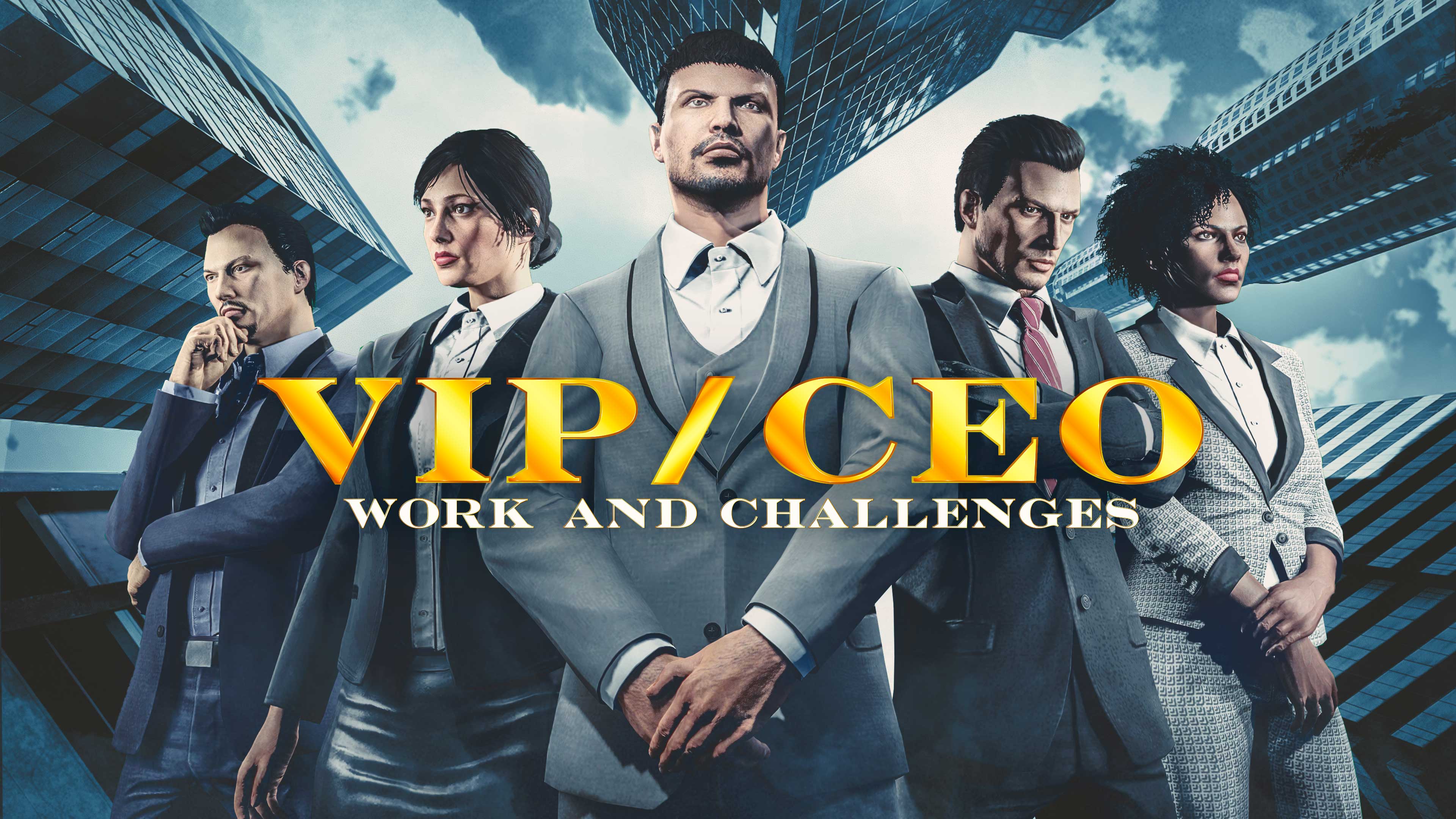 VIP / CEO 工作和挑战海报