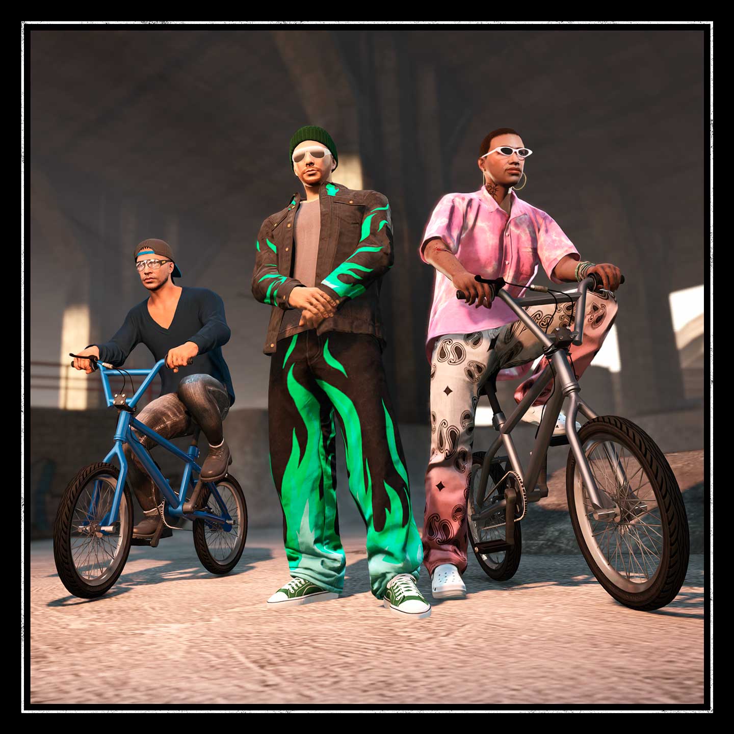GTA 在线模式角色穿着全新服装物品的图片