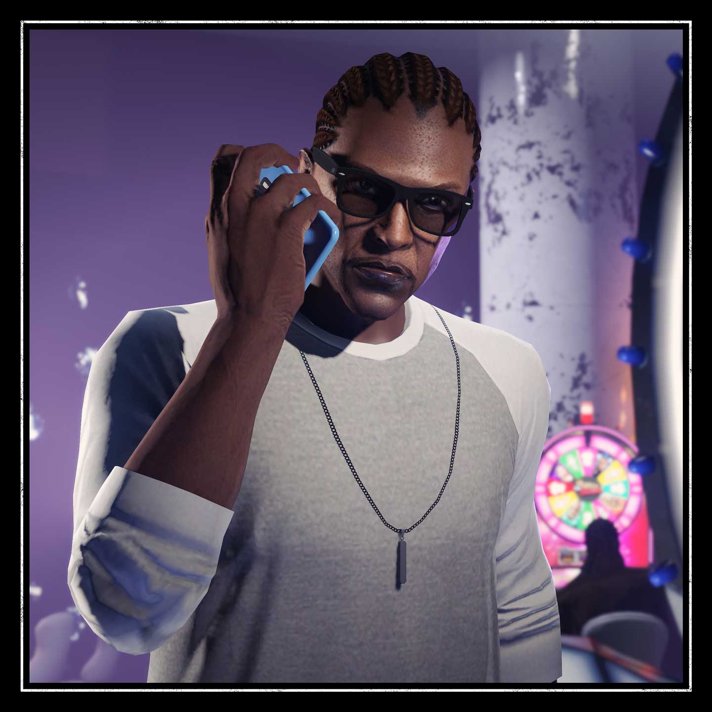 GTA 在线模式角色在赌场内的图片
