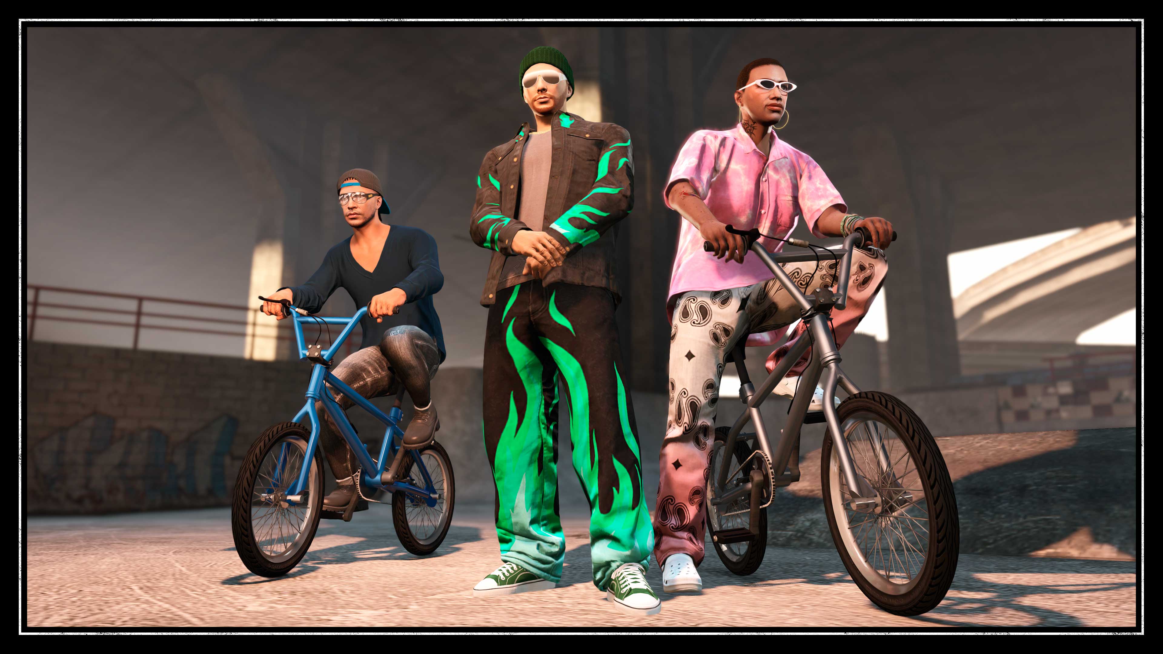 GTA 在线模式角色穿着全新服装物品的图片