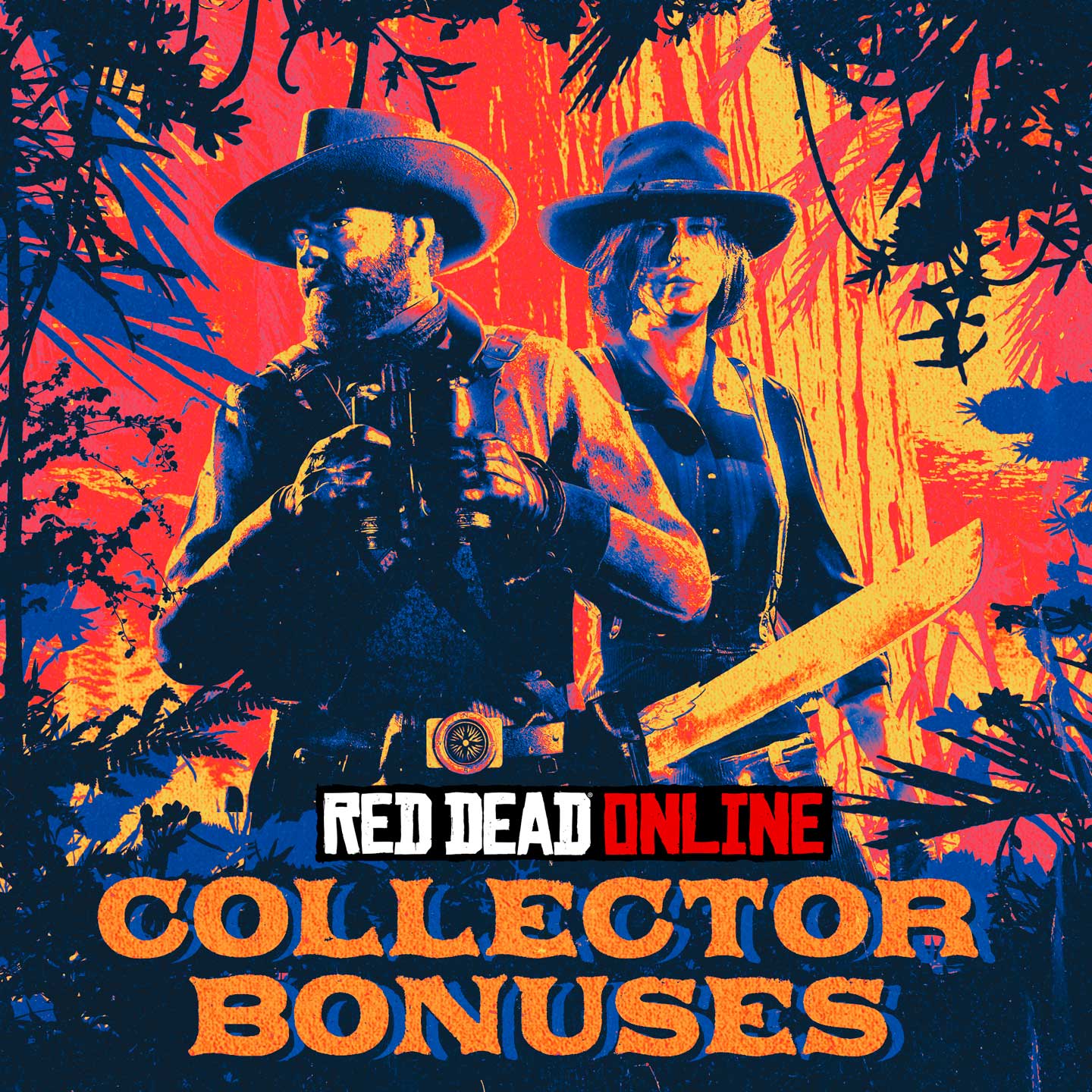 Red Dead 在线模式收藏家奖励标志和艺术作品
