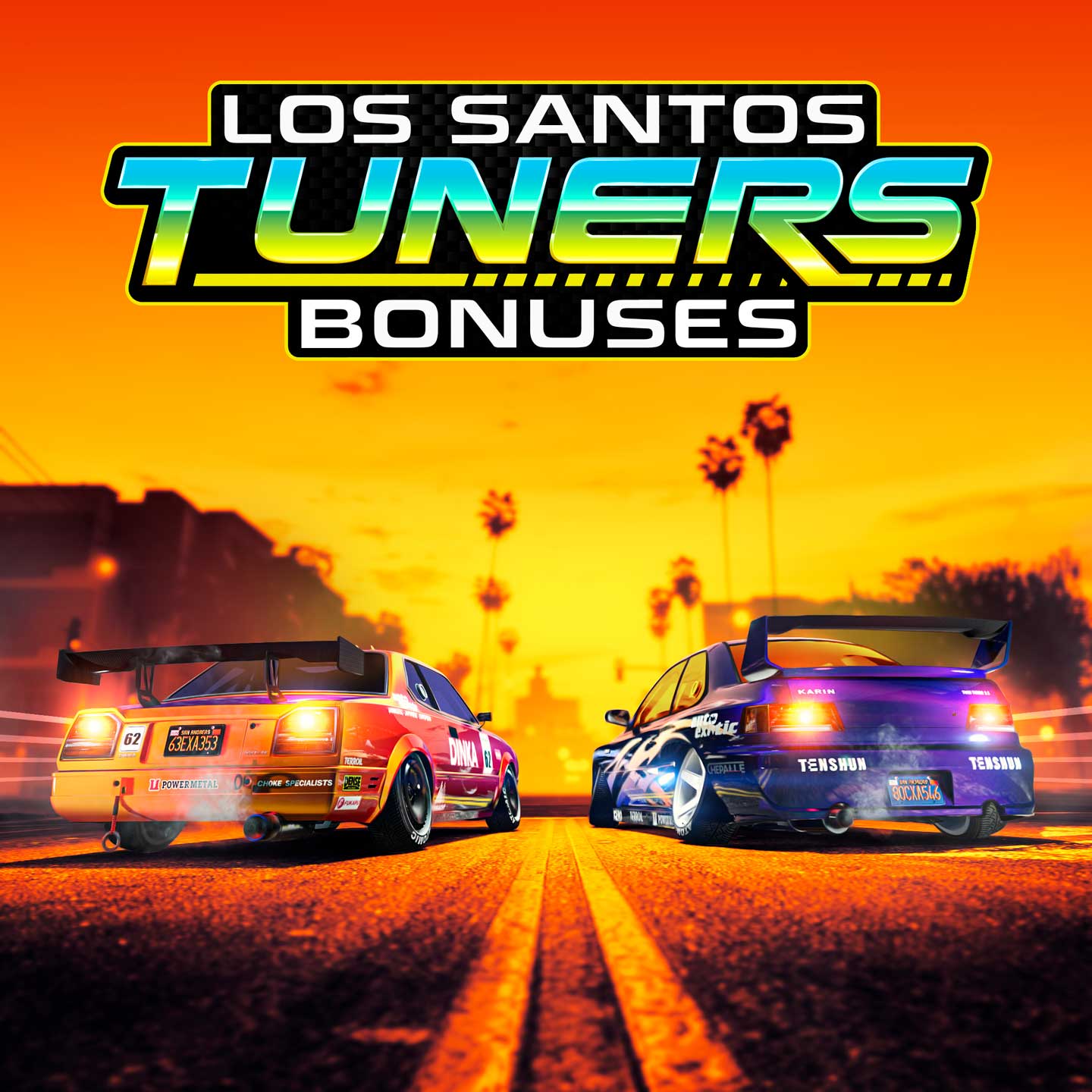 GTA 在线模式与《洛圣都改装车》奖励标志的图片