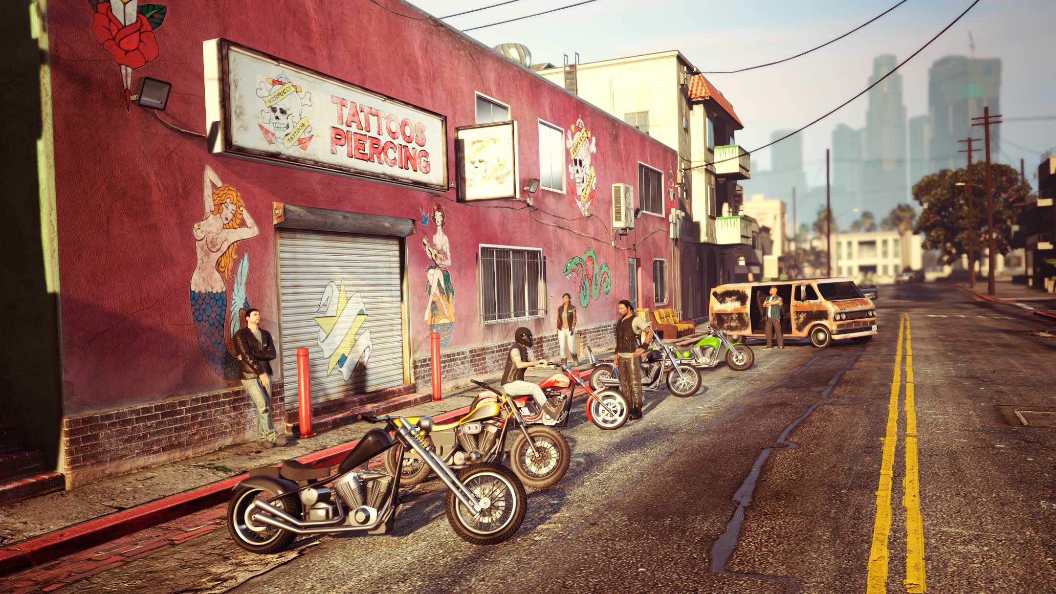 GTA 在线模式摩托帮会所的图片