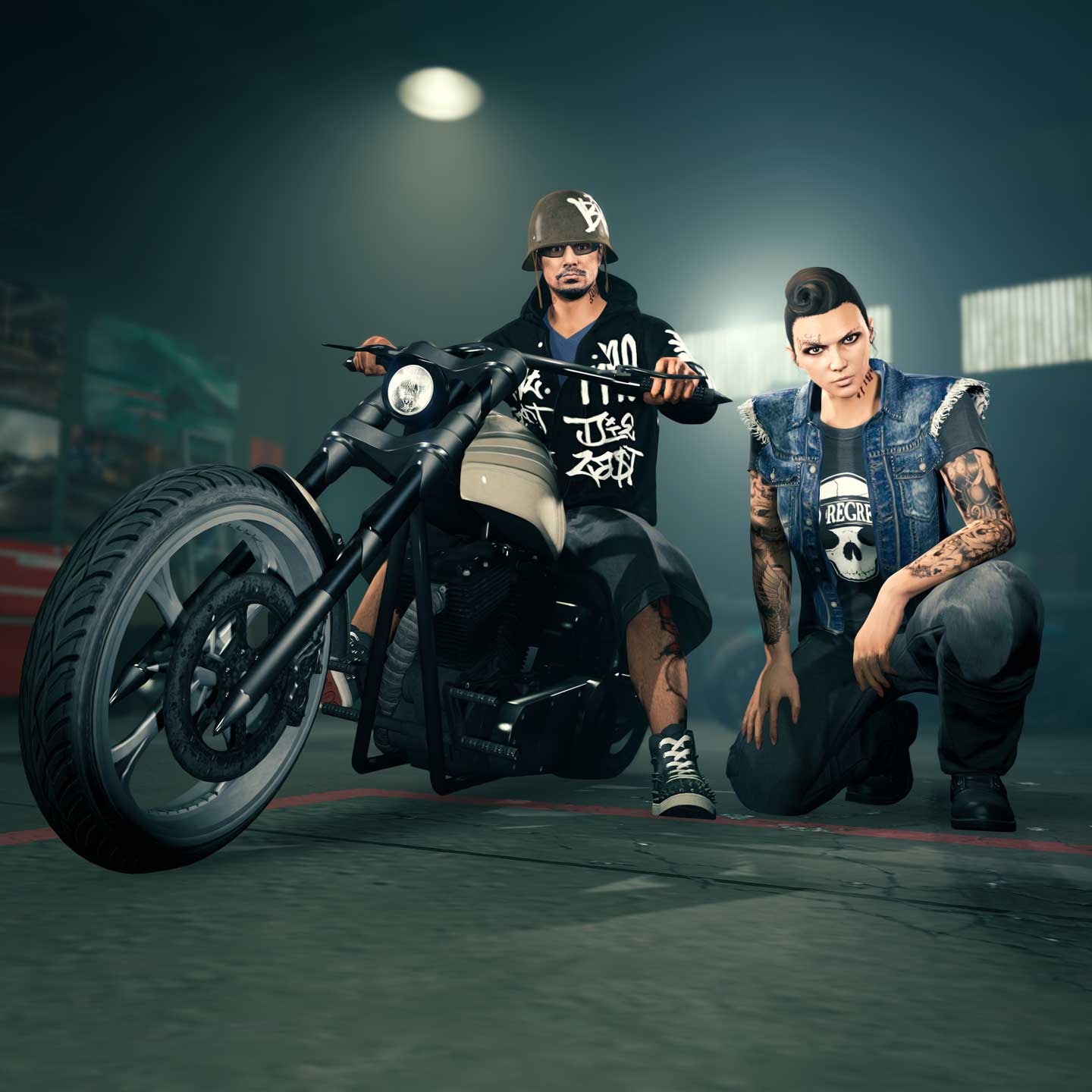 GTA 在线模式角色的图片