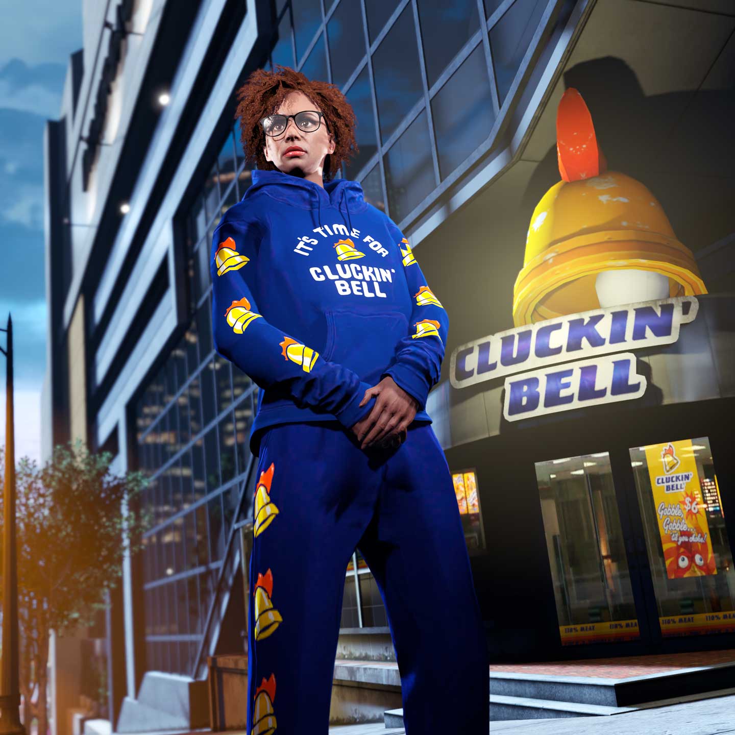 Cluckin’ Bell Hoodie and Cuffed Sweats screenshot
