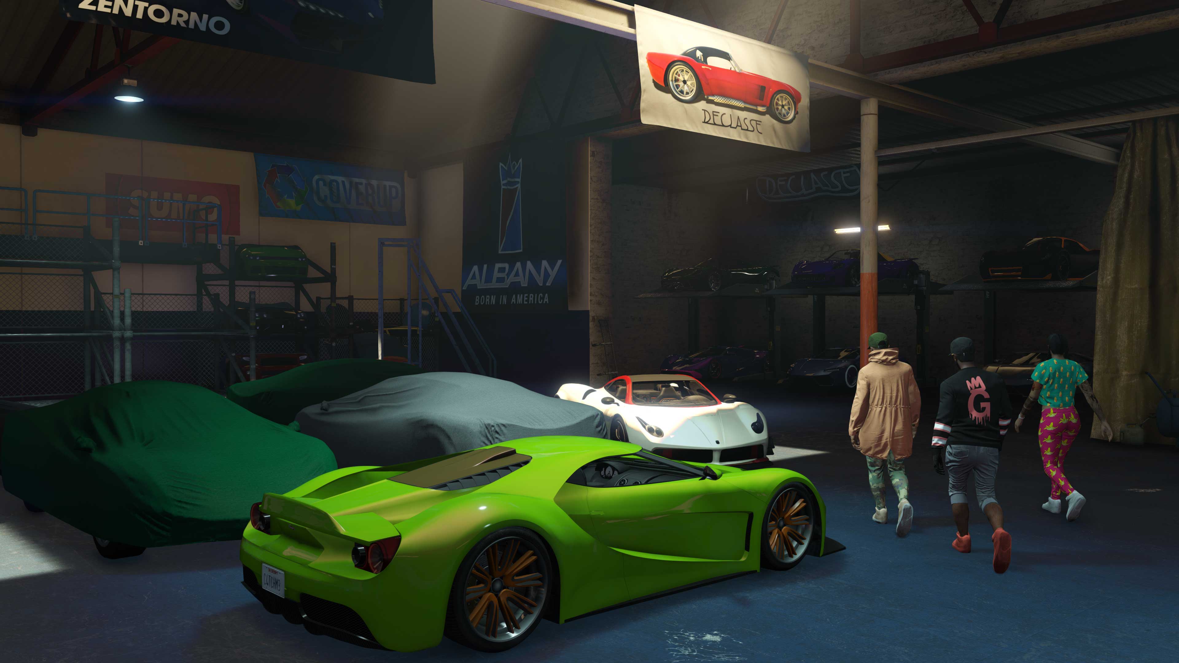 GTA 在线模式载具仓库的图片