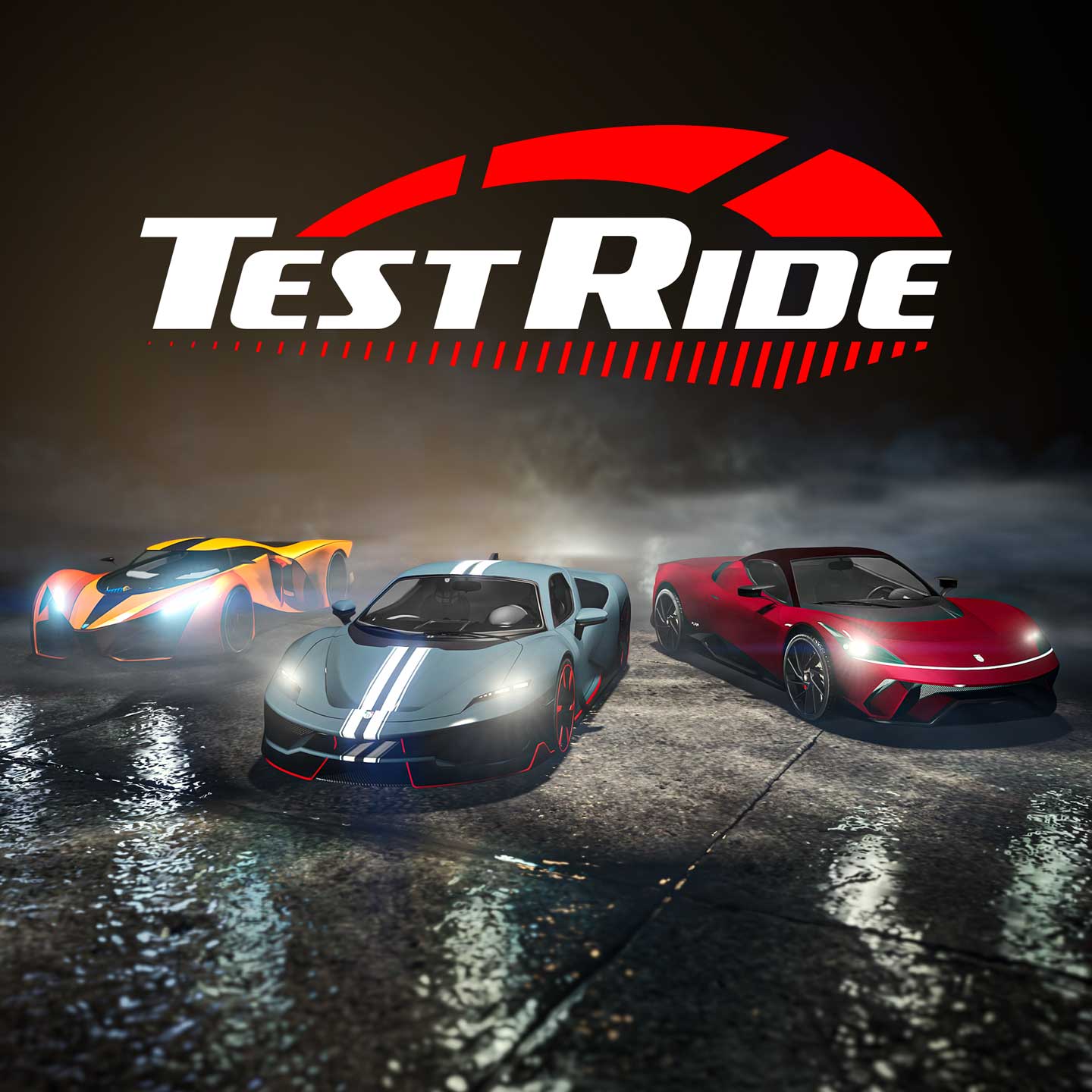 古罗帝义塔力 RSX、古罗帝狂热和古罗帝 X80 原型与测试载具标志的图片