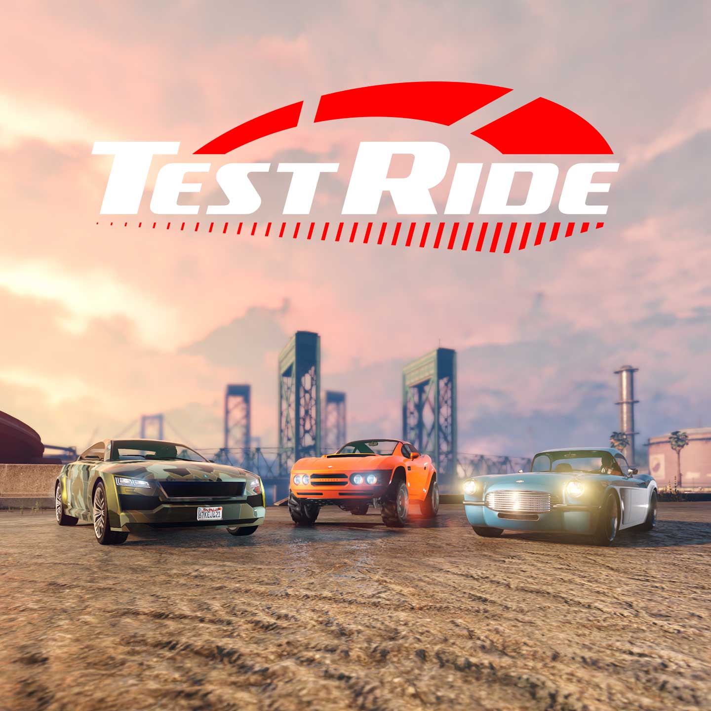 GTA 在线模式的图片和测试载具标志