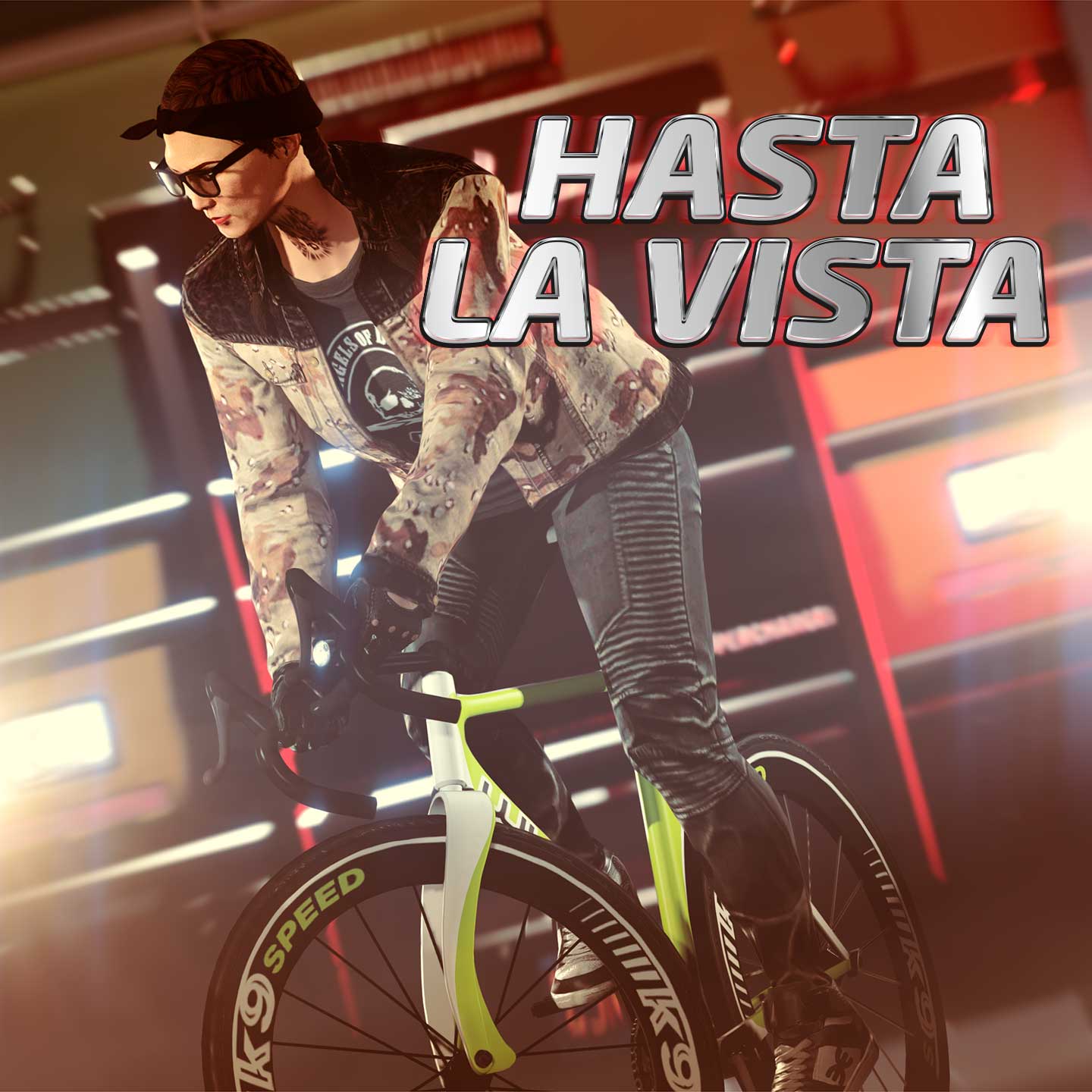 GTA 在线模式带有“再见”标志