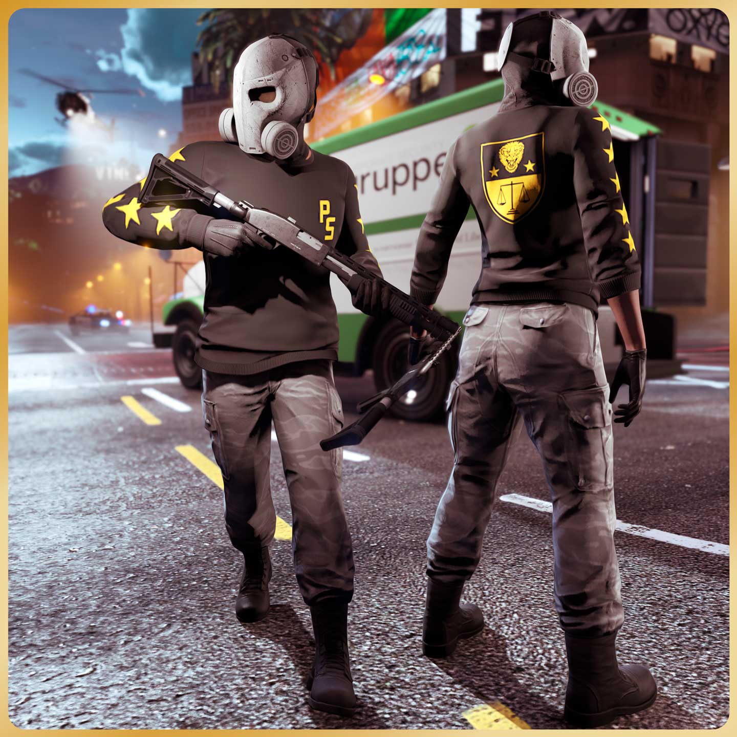 GTA 在线模式角色穿着太平洋标准毛衣的图片
