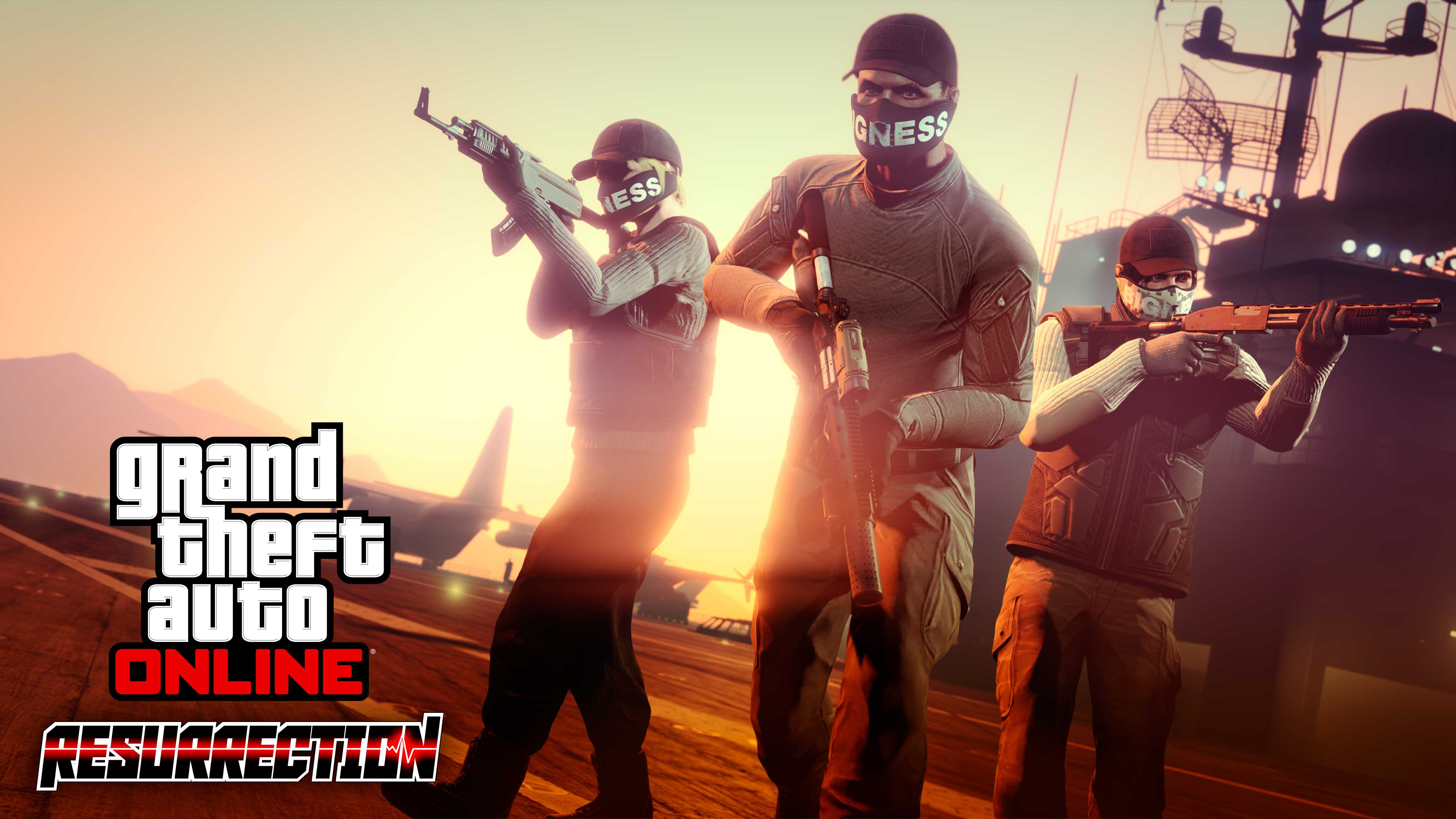 GTA 在线模式复活的艺术作品及标志