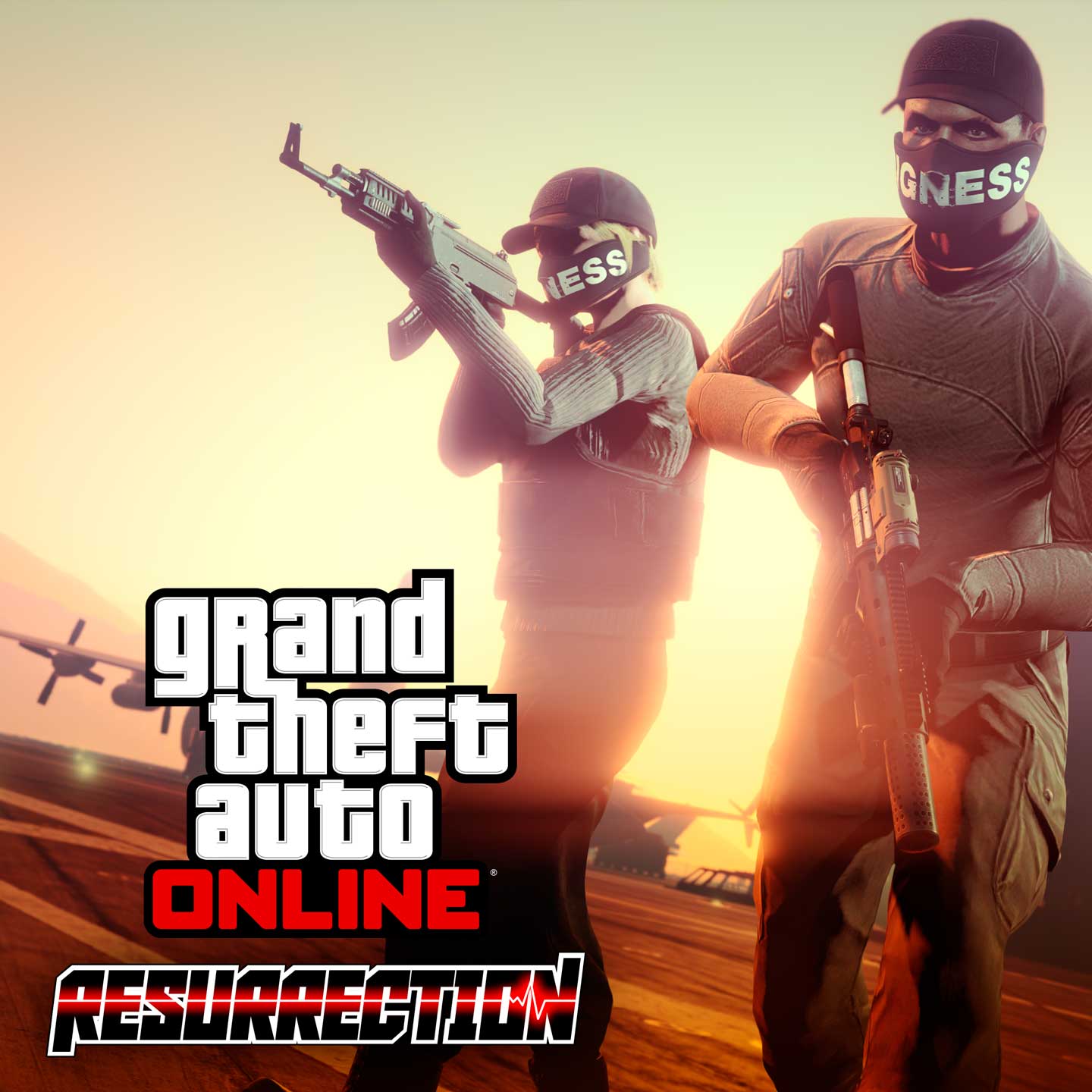 GTA 在线模式复活的艺术作品及标志