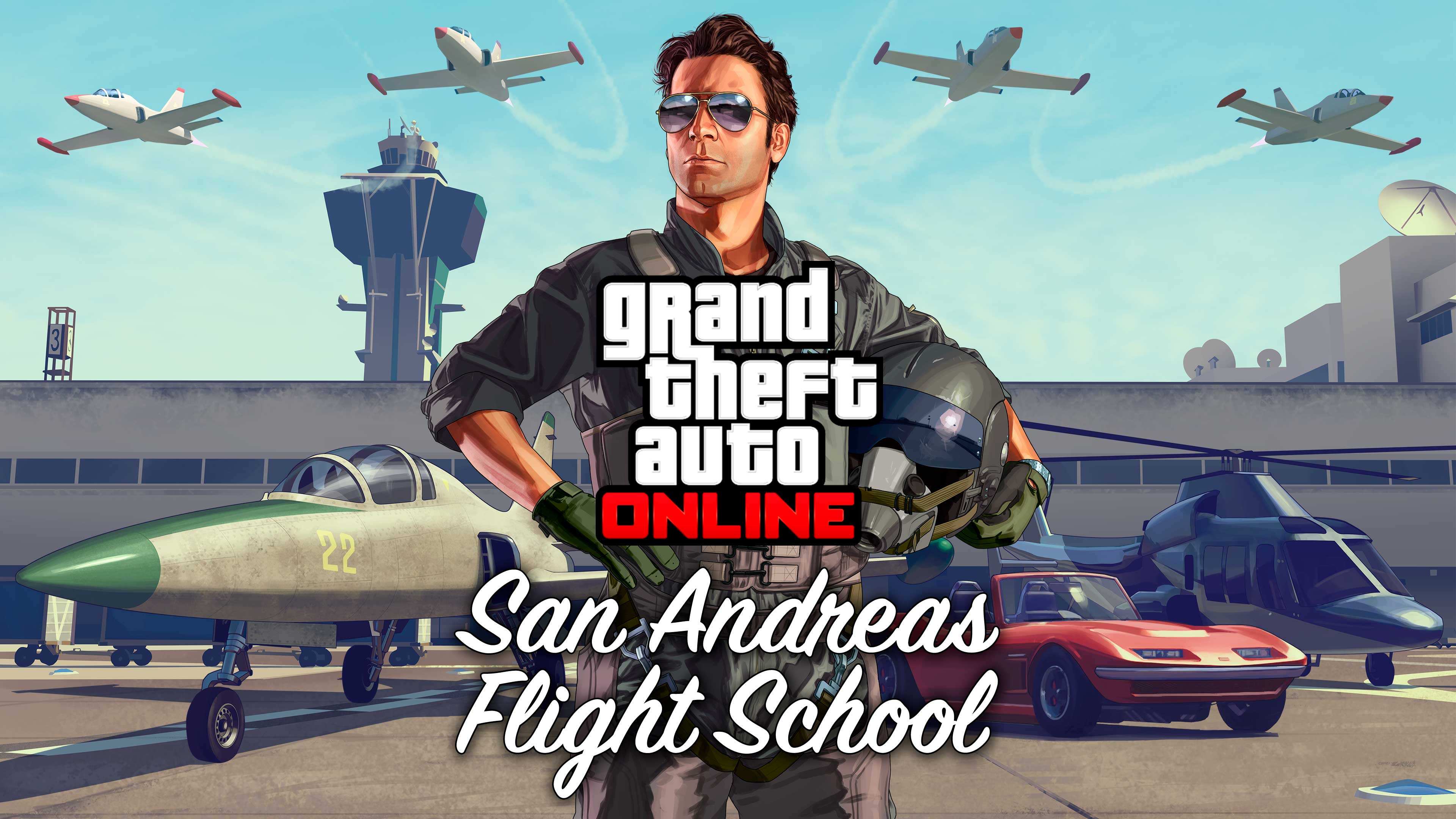 GTA Online Flight School artwork