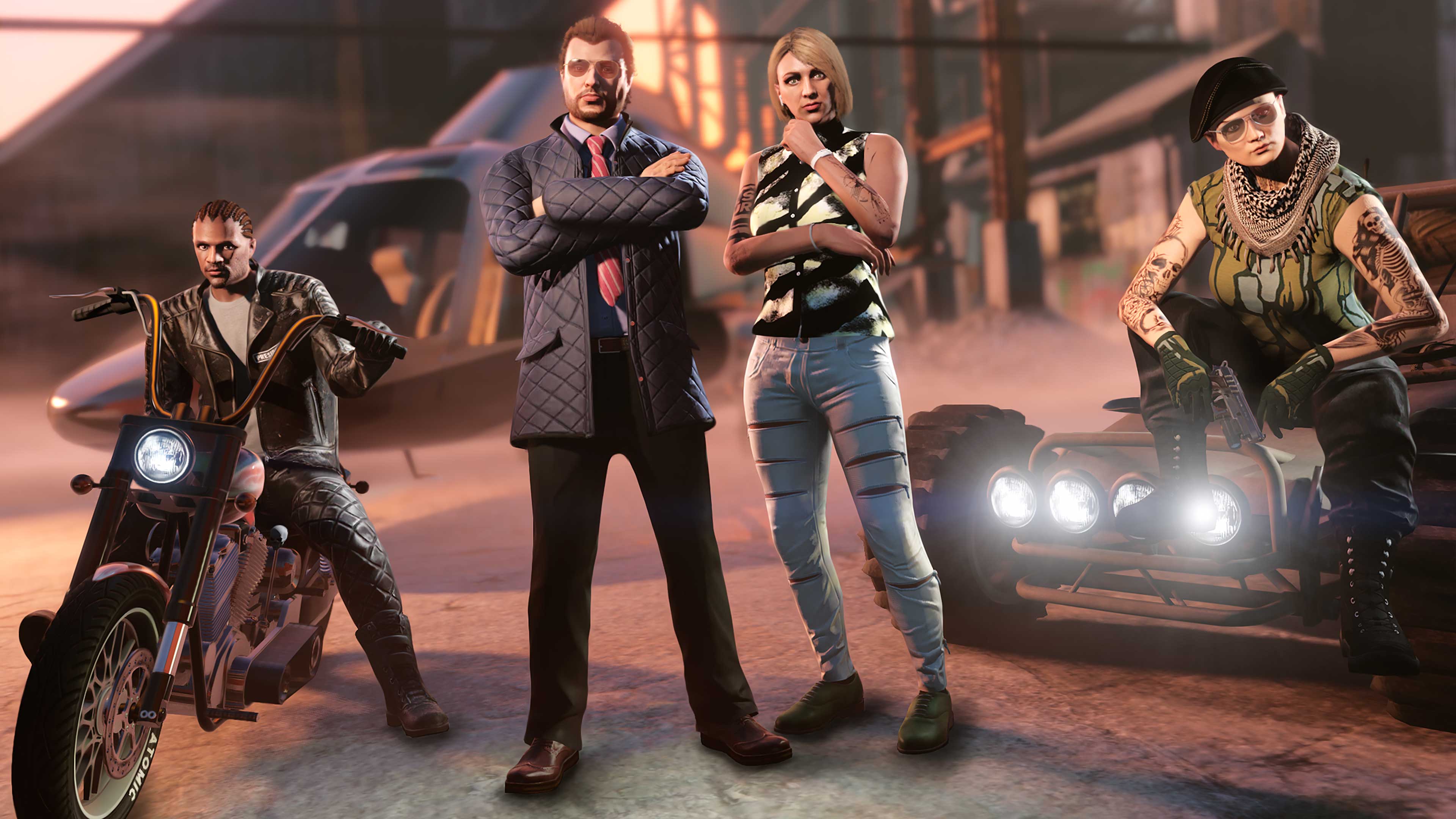 GTA 在线模式角色的图片