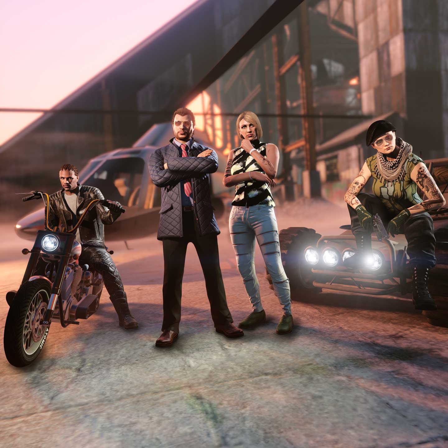 GTA 在线模式角色的图片