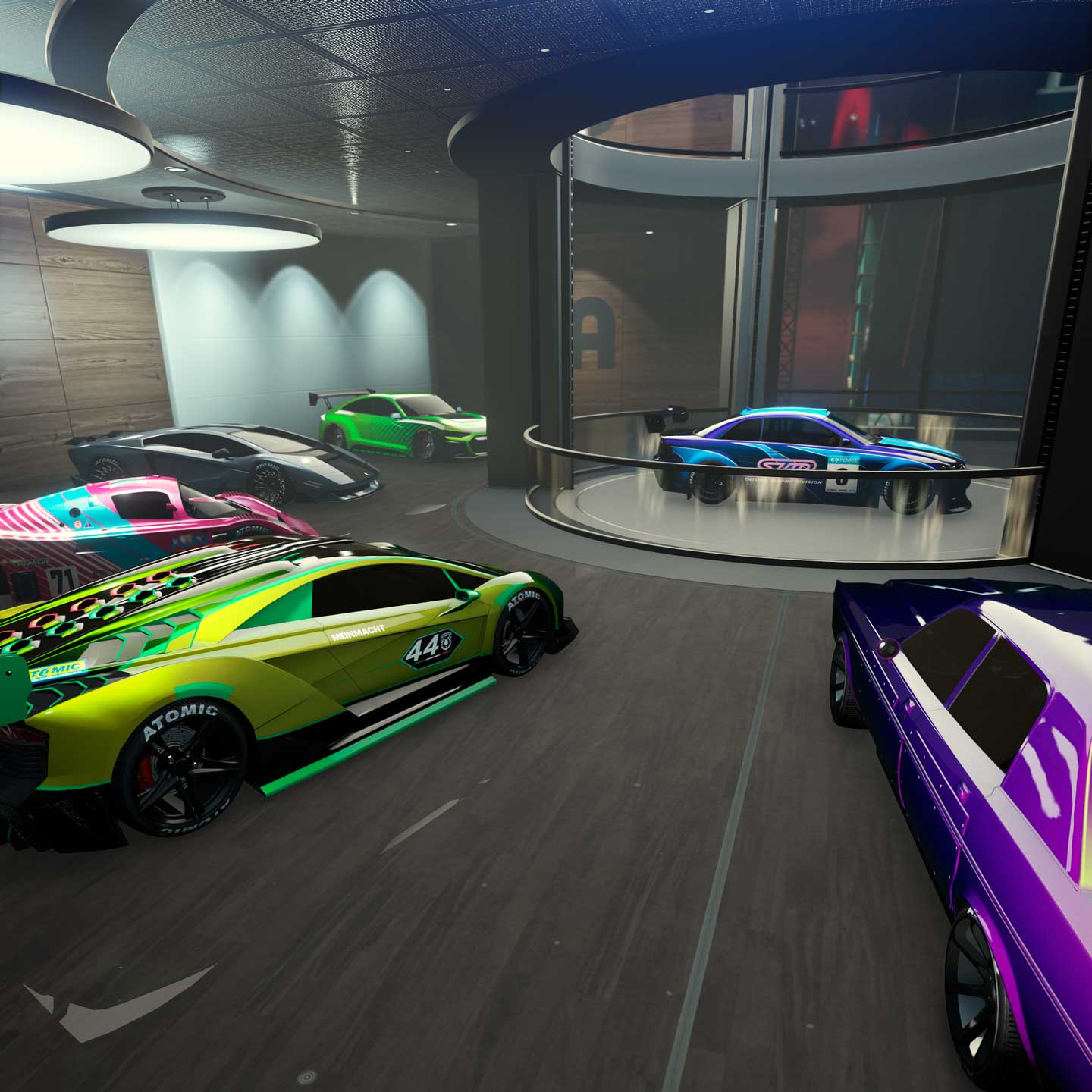 GTA 在线模式办公室车库的图片