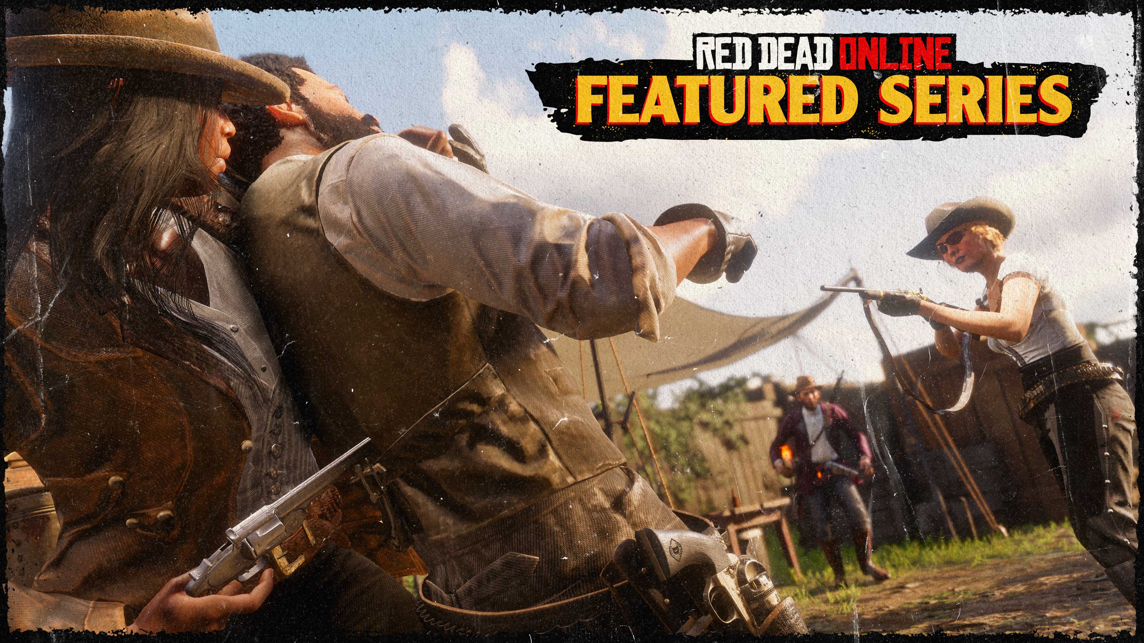 Red Dead 在线模式精选系列赛的艺术作品