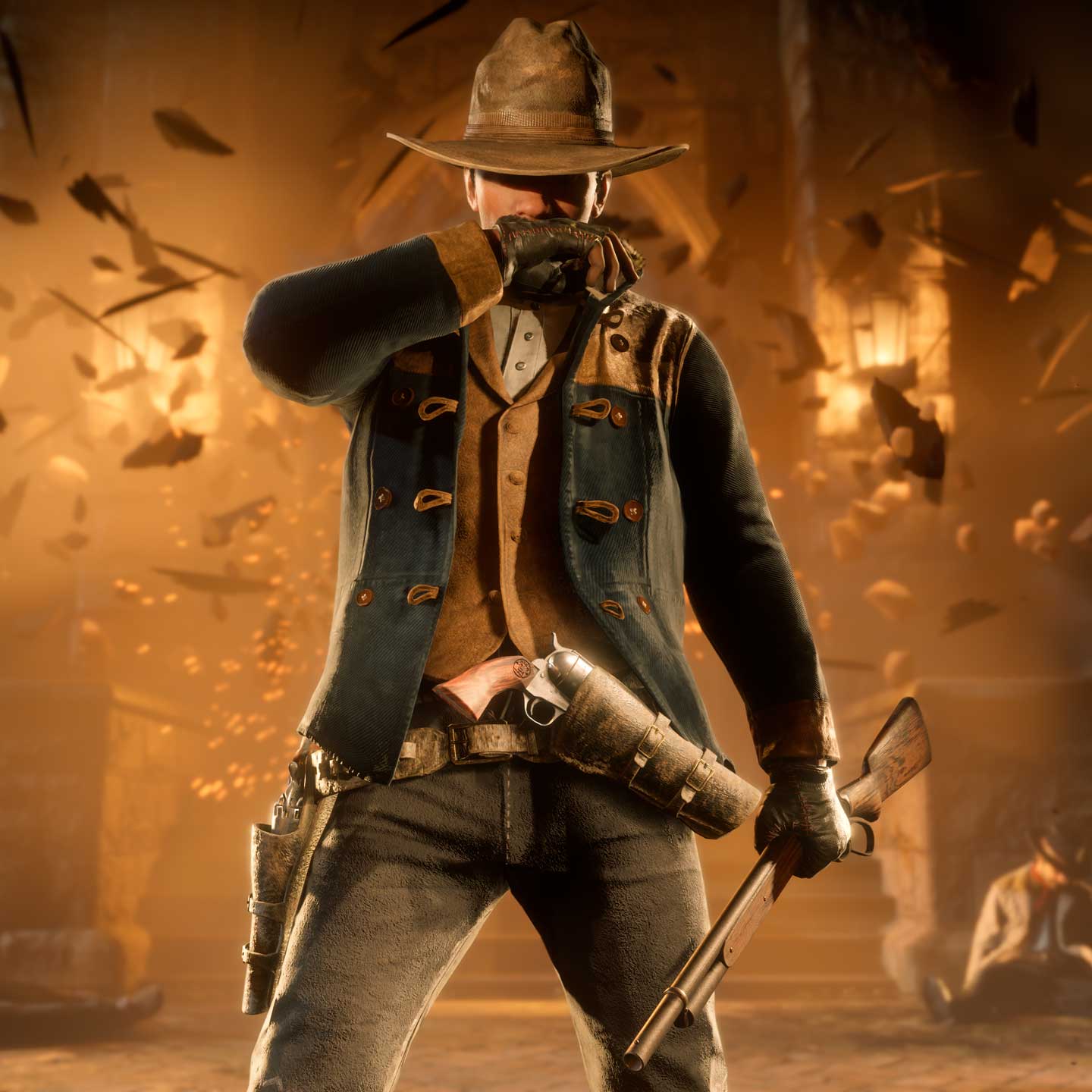 Red Dead 在线模式角色的图片