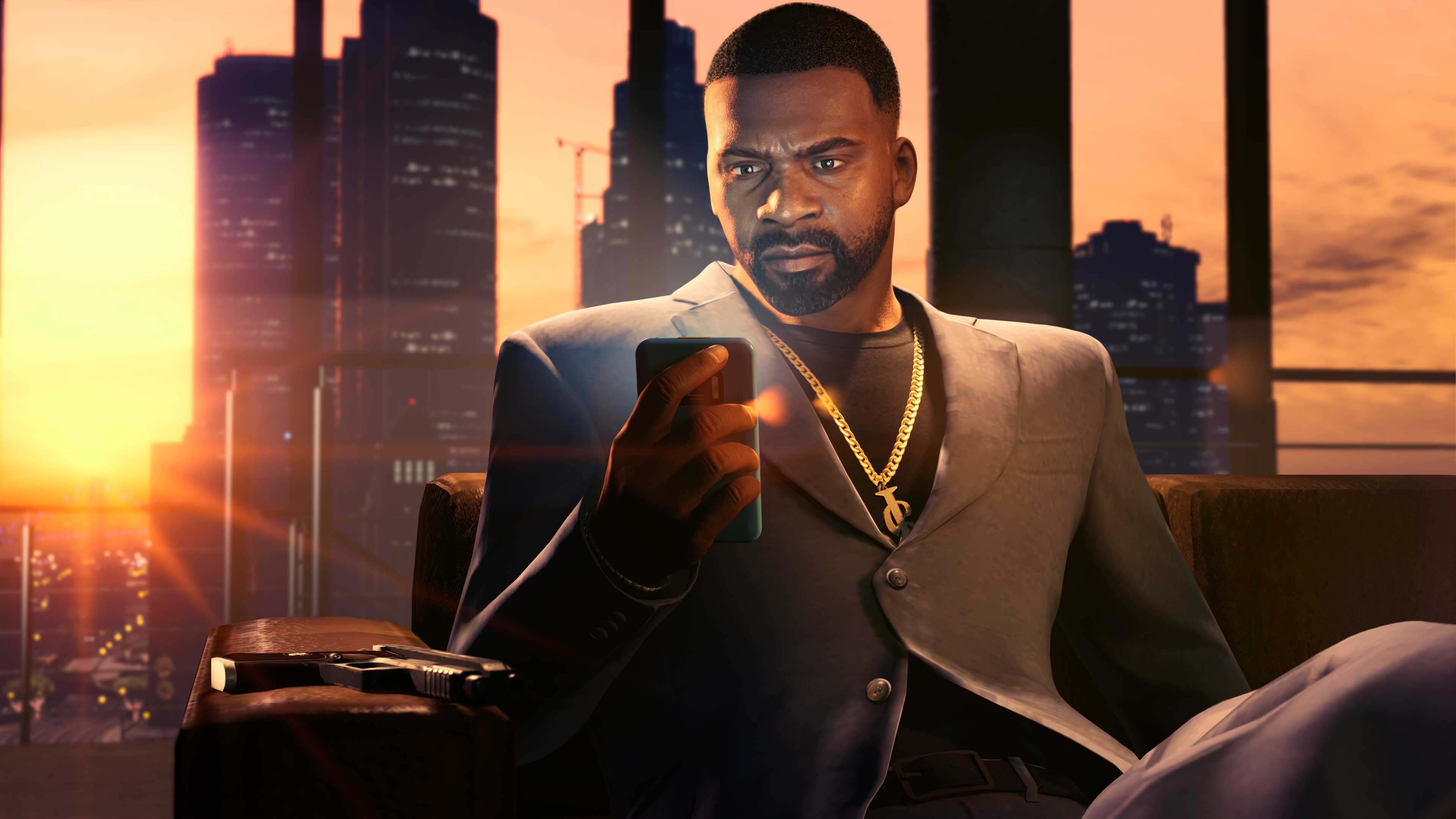 GTA 在线模式中富兰克林的图片
