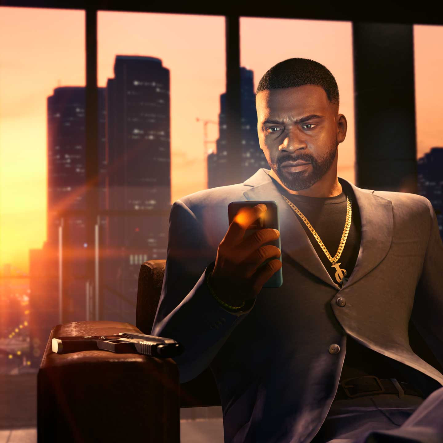 GTA 在线模式中富兰克林的图片