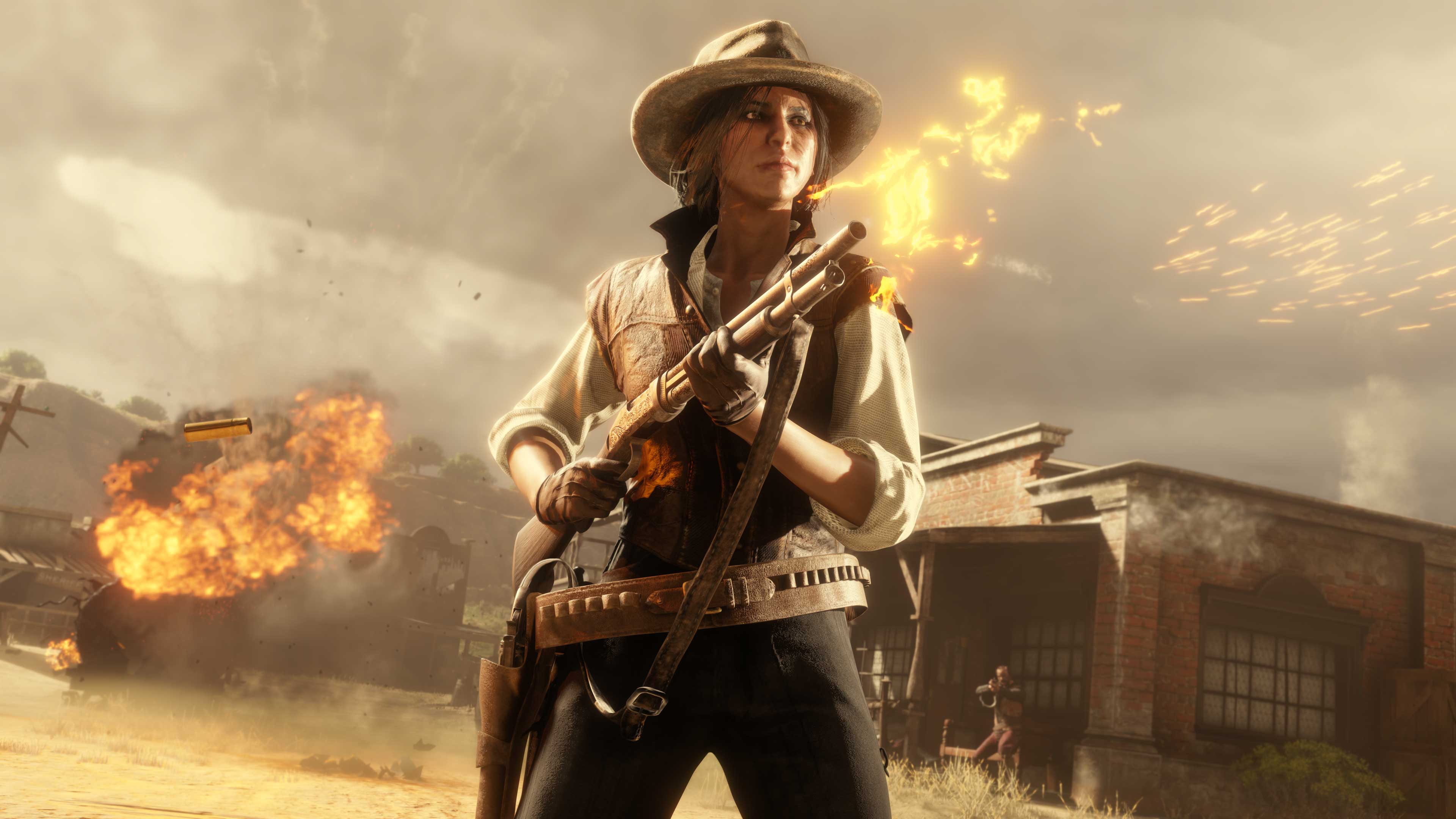 Red Dead 在线模式角色的图片