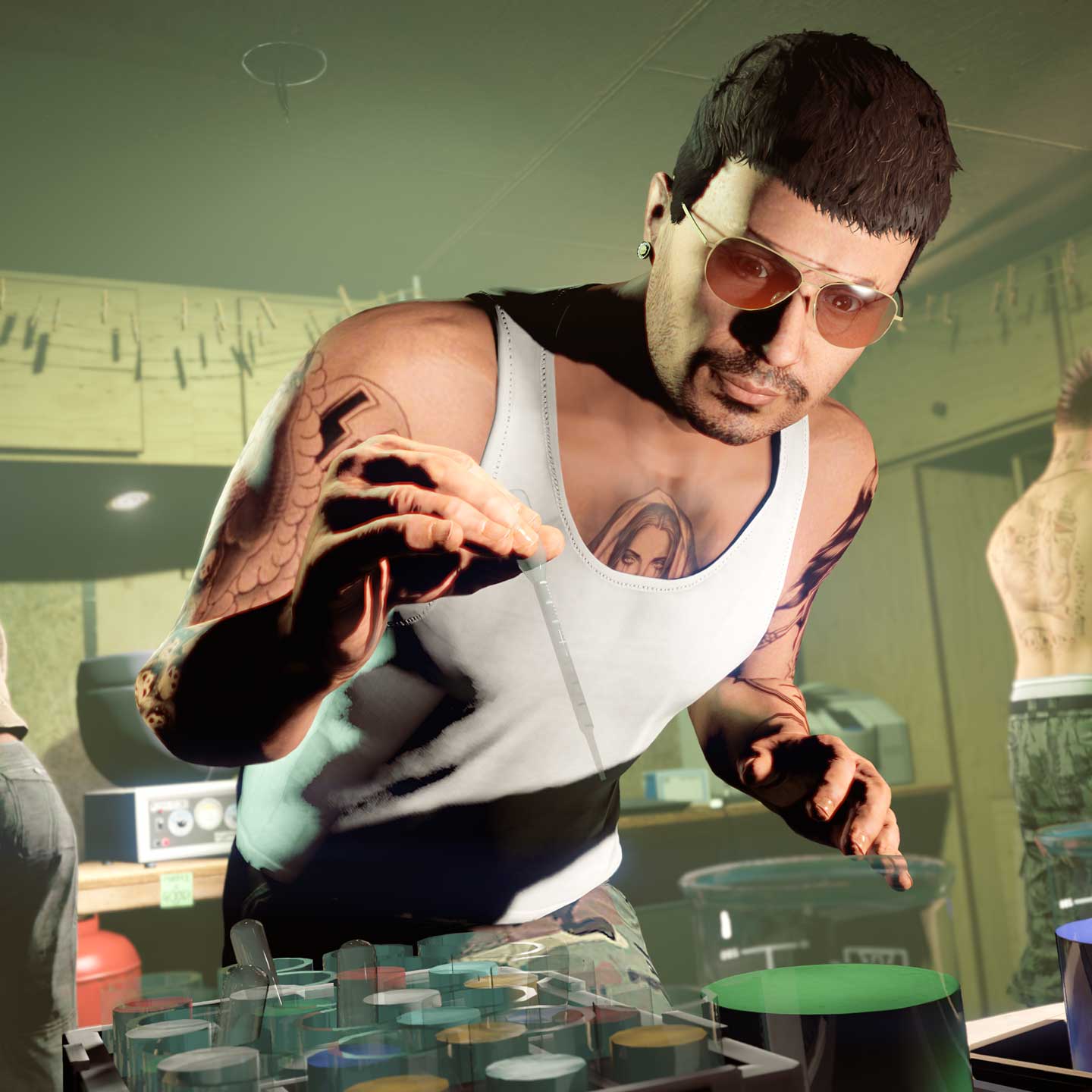 GTA 在线模式致幻剂实验室的截图