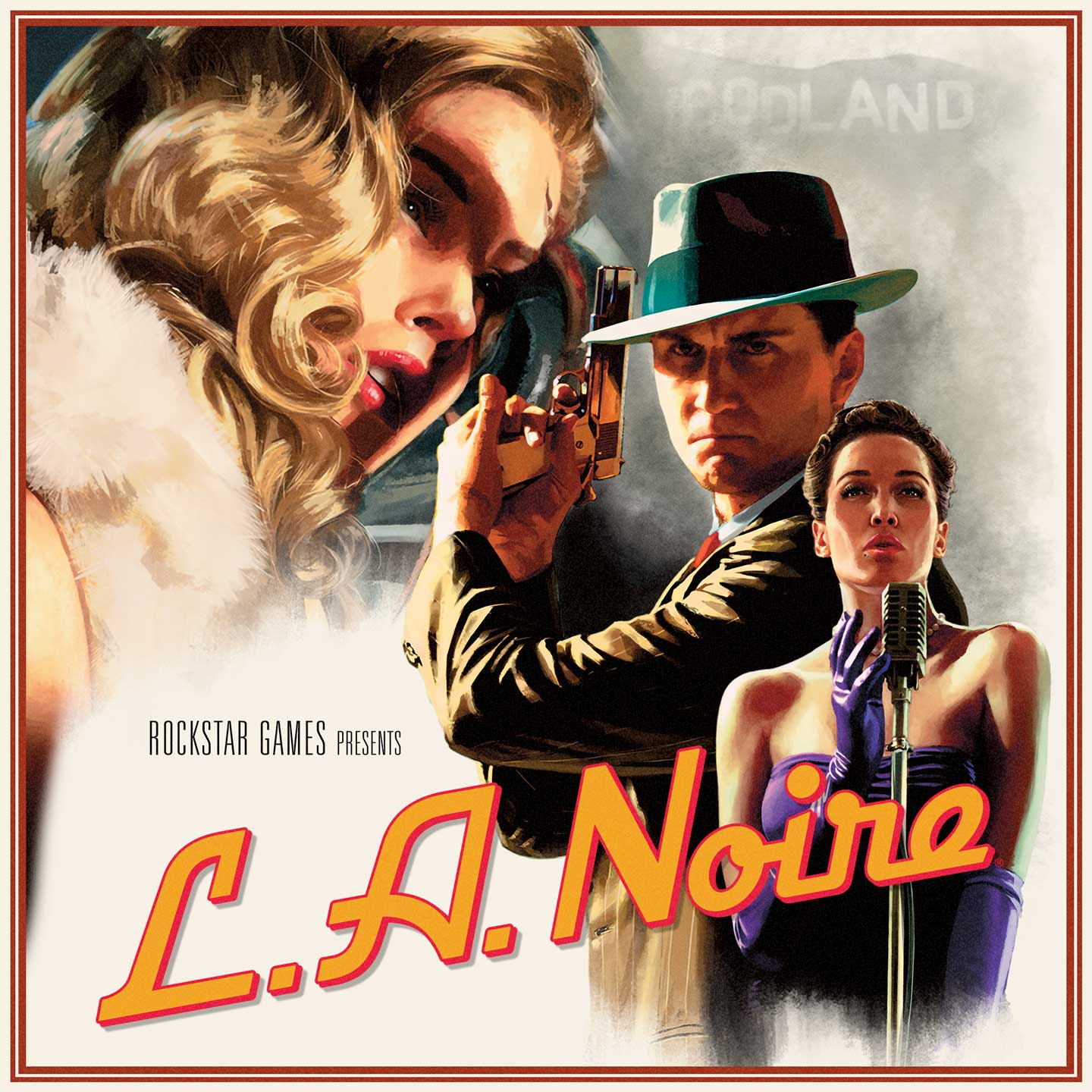 L.A. Noire 的海报。