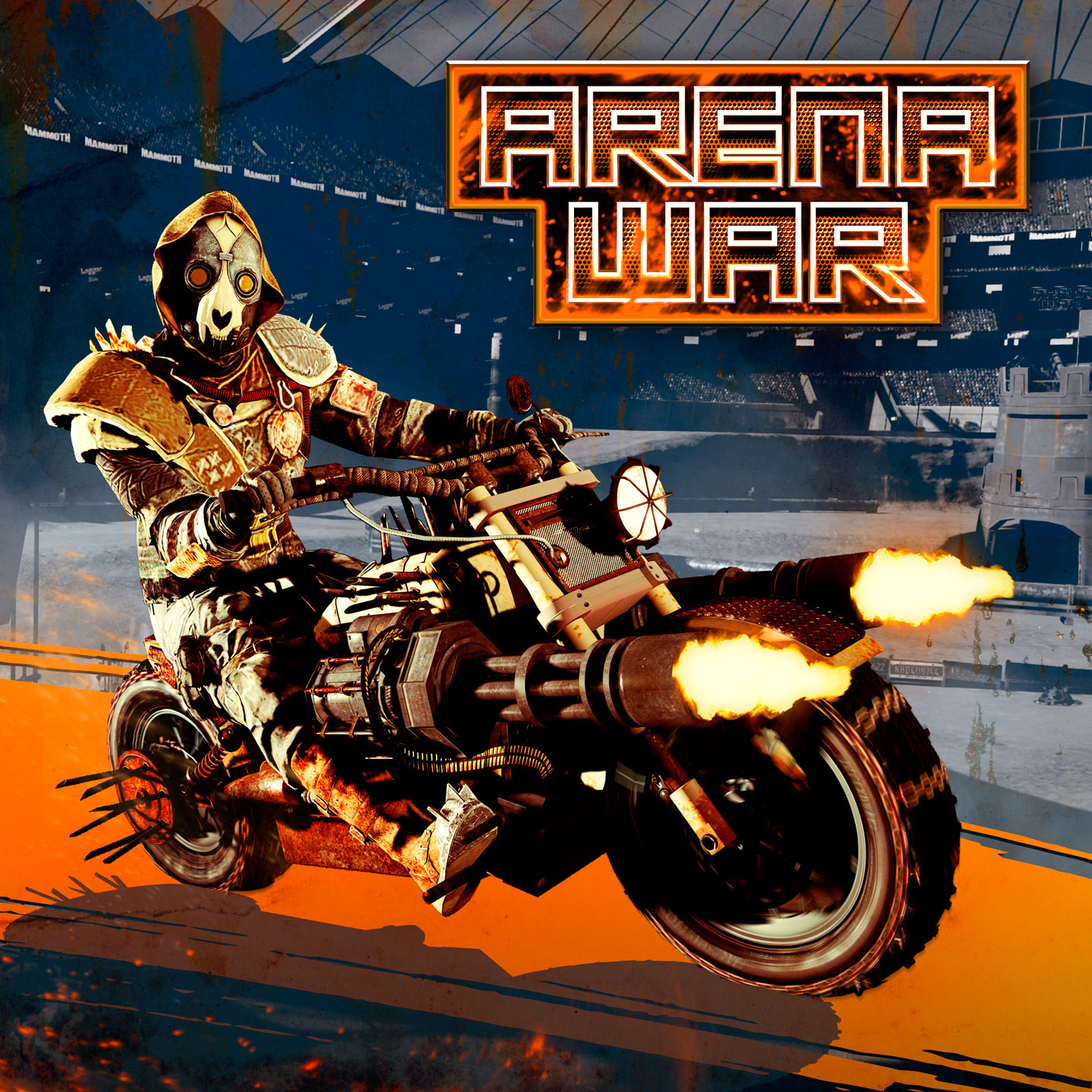 Arena War logo and artwork
