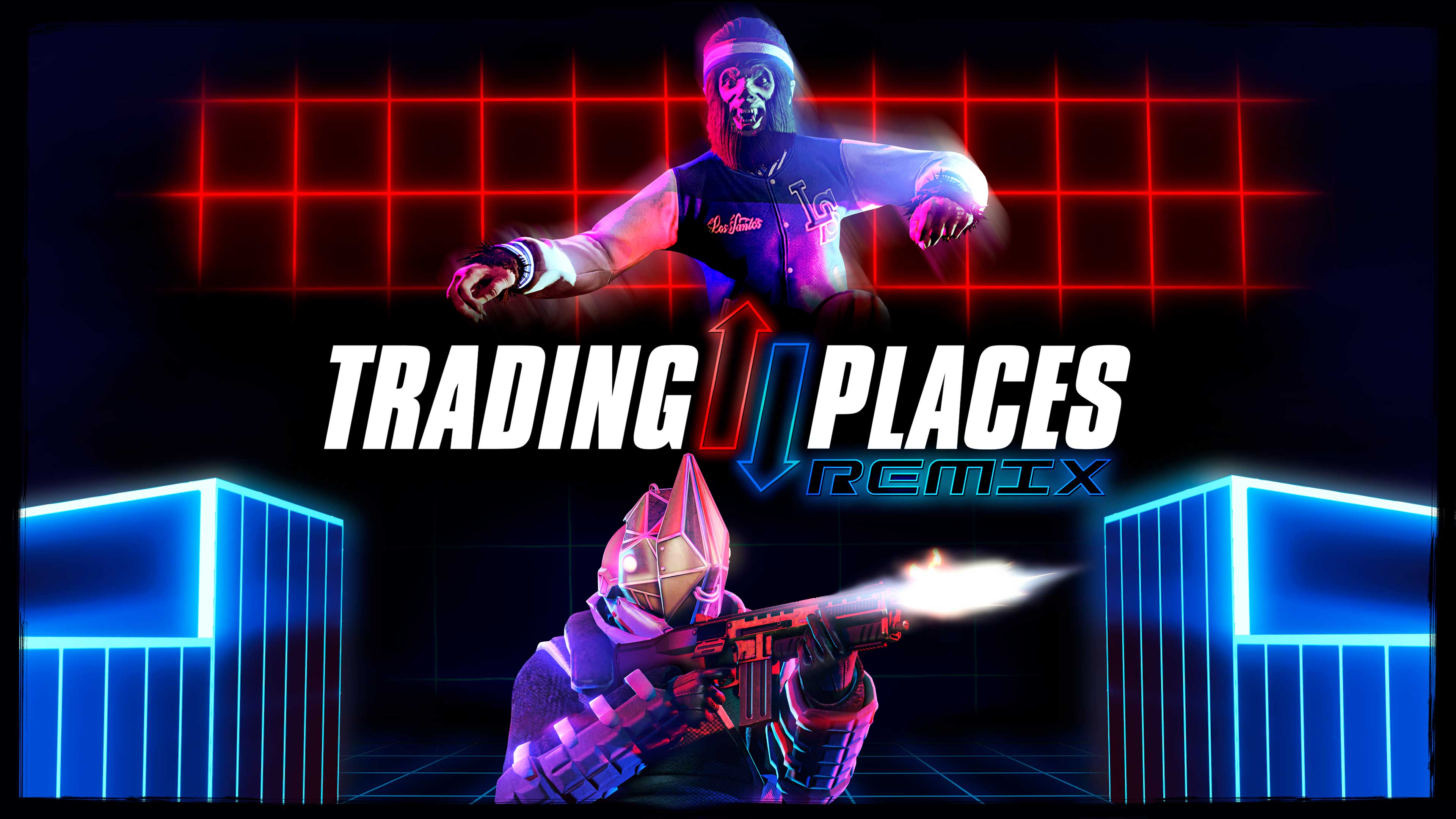 Trading Places (Remix) logo and artwork