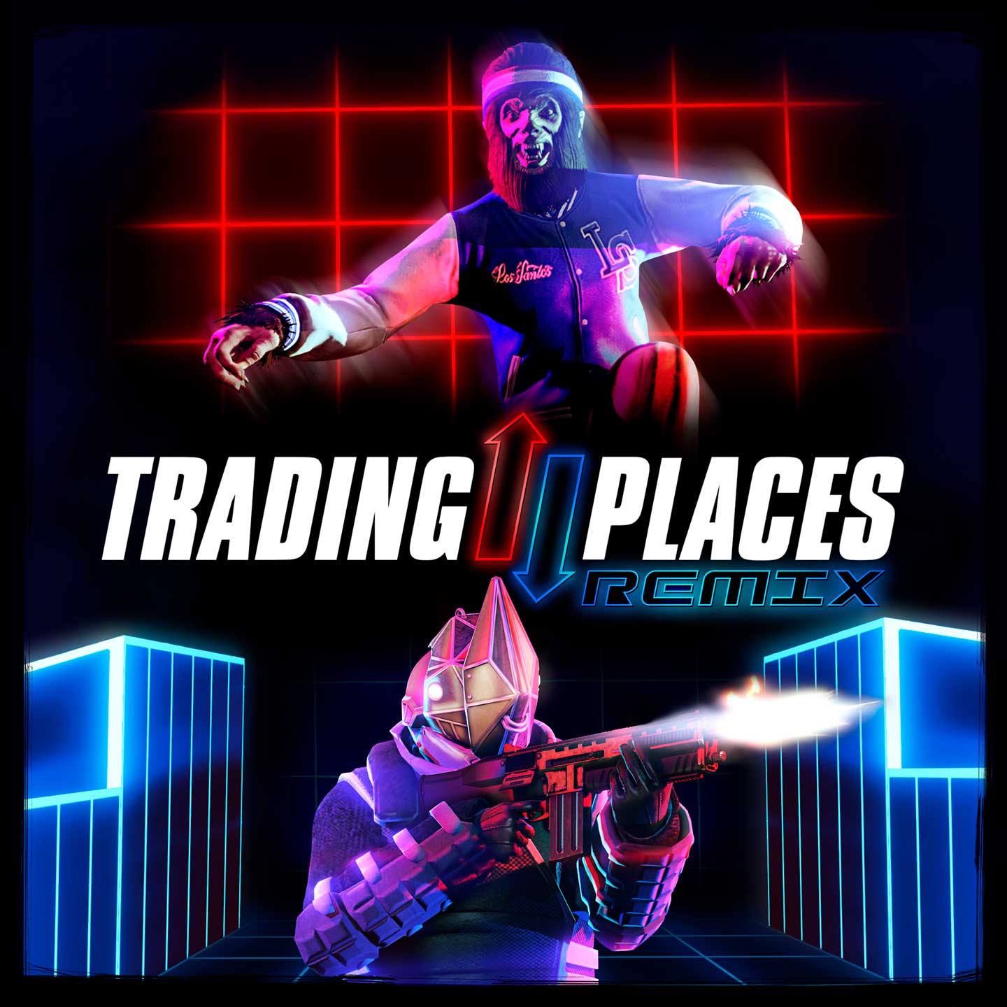 Trading Places (Remix) logo and artwork