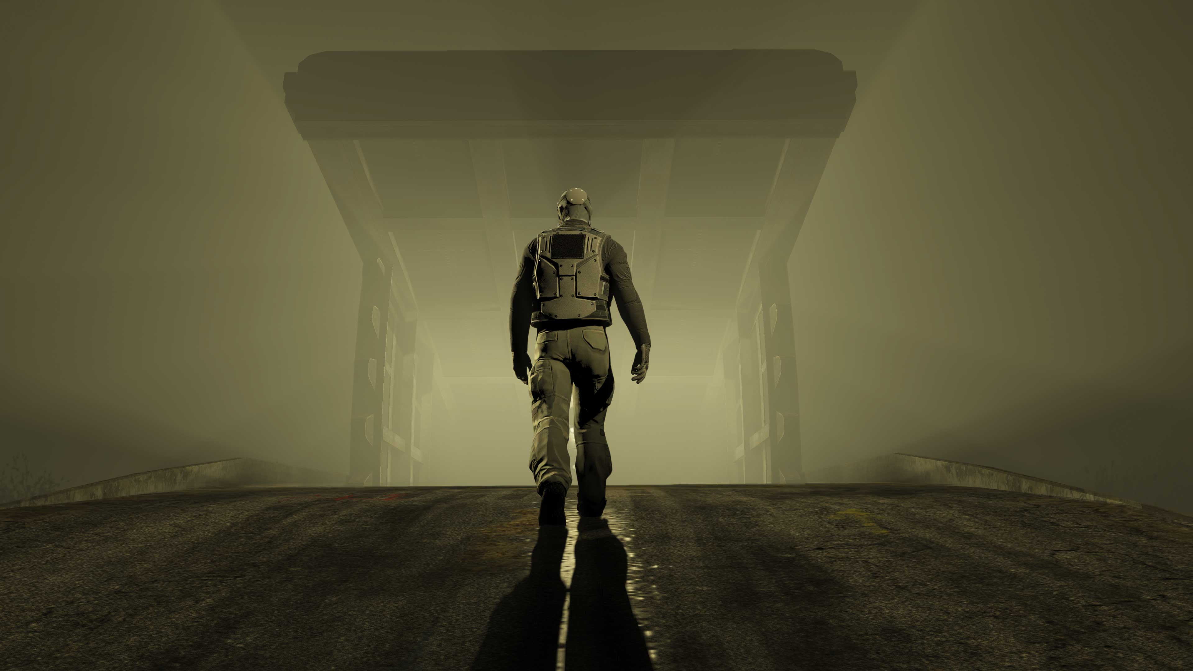 GTA 在线模式角色靠近地堡入口的图片
