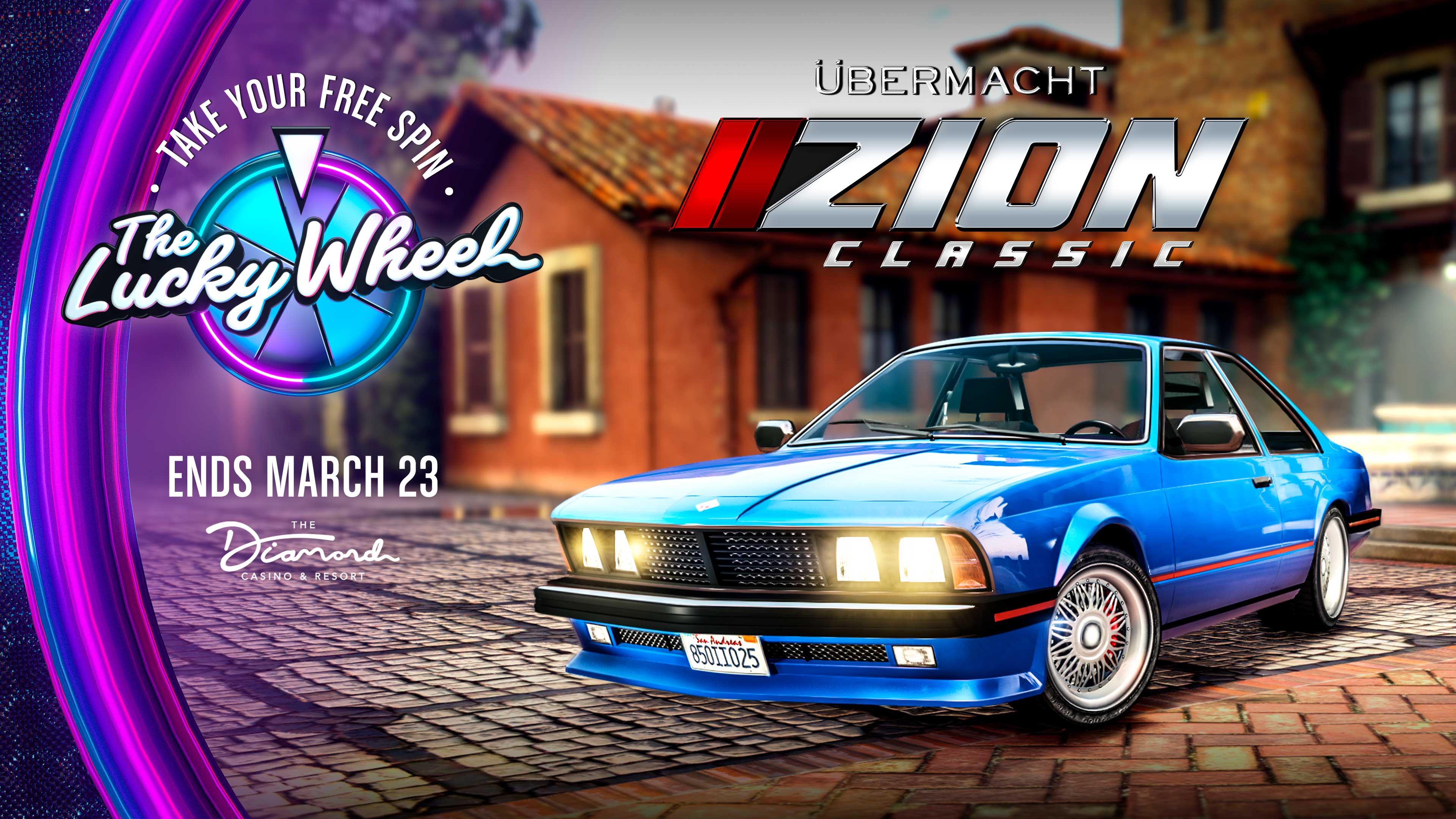screenshot of this week’s podium vehicle: the Übermacht Zion Classic
